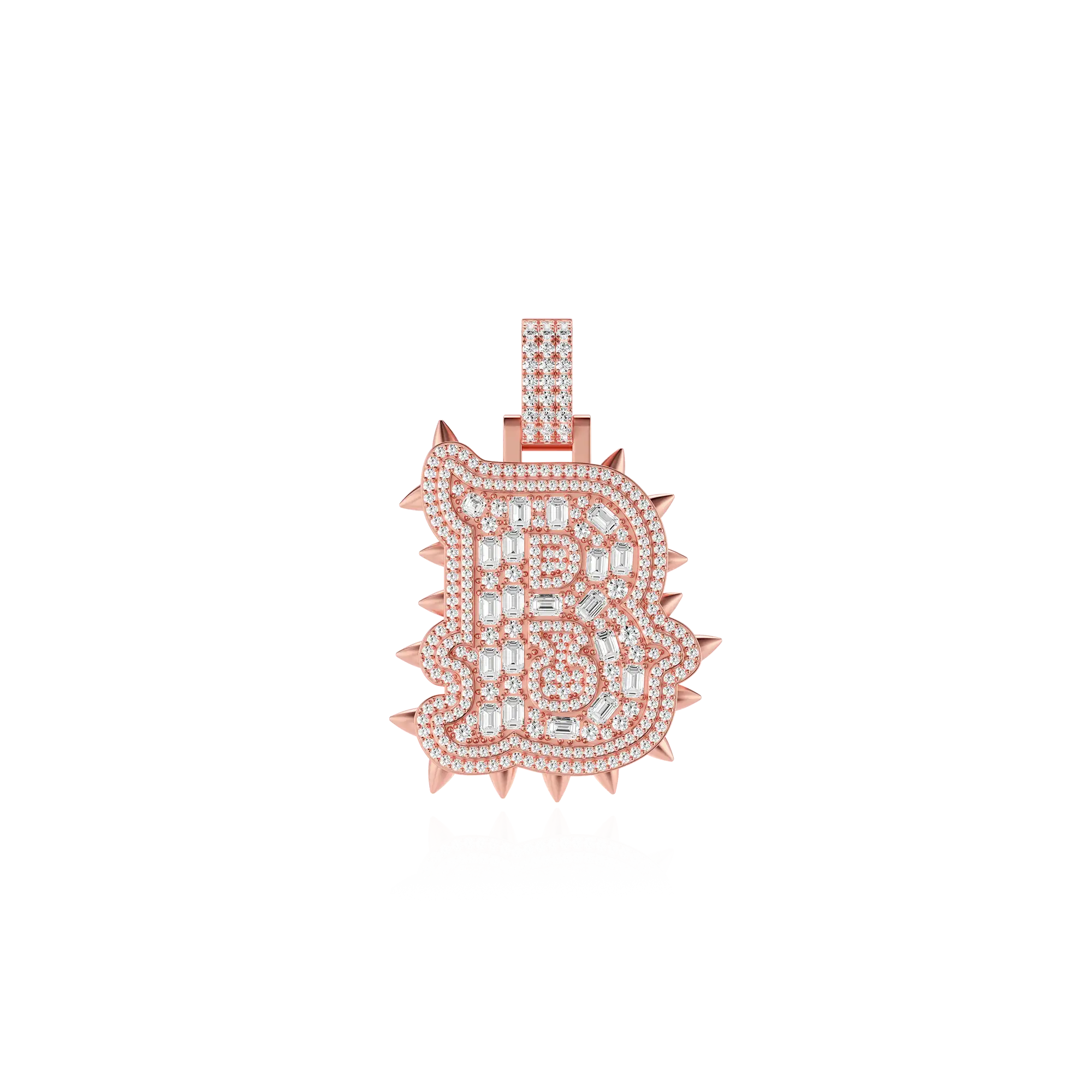 Custom Willow Nail Font Pendant