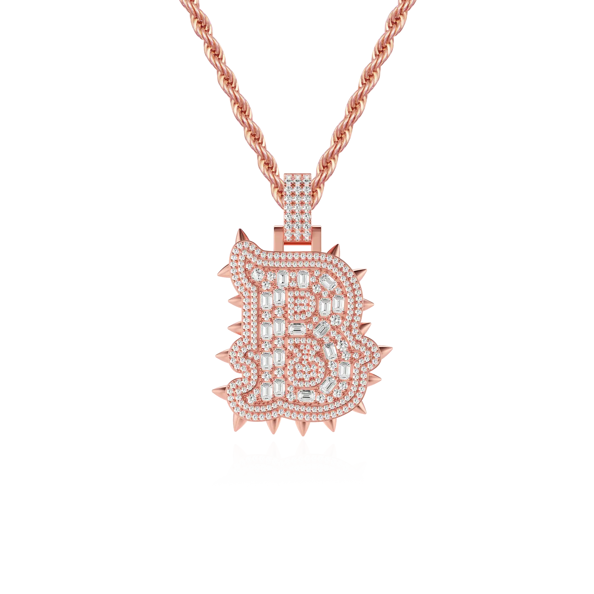 Custom Willow Nail Font Pendant