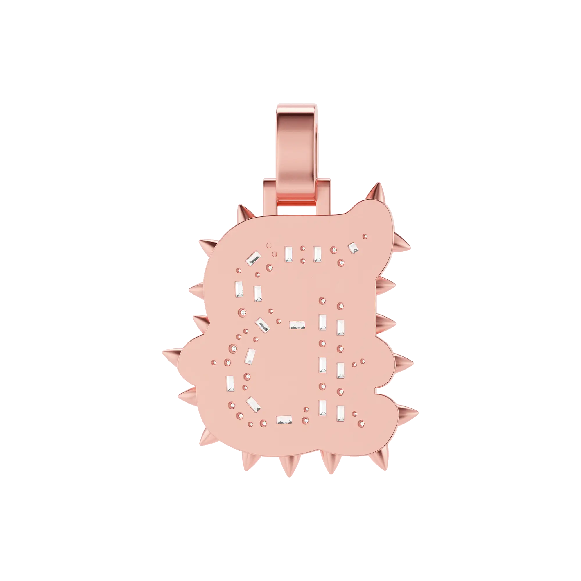 Custom Willow Nail Font Pendant