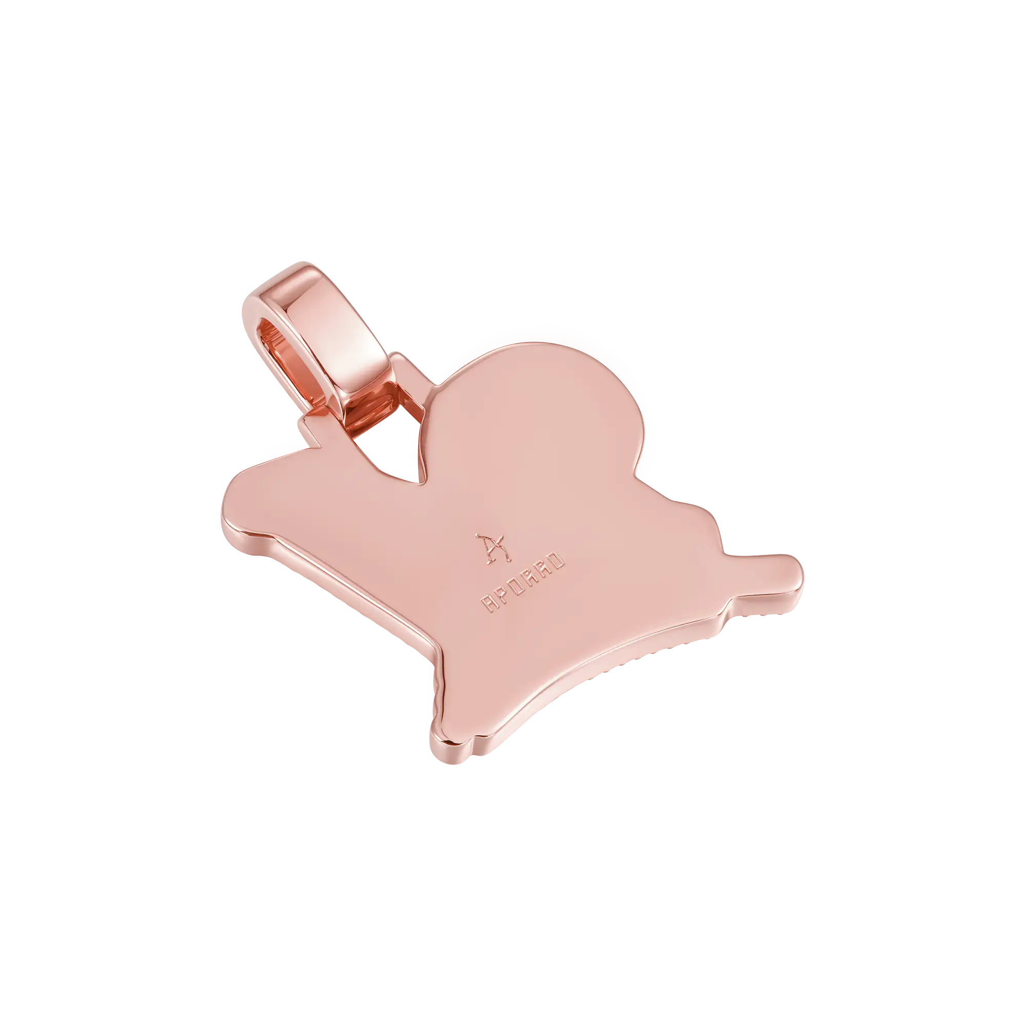 Custom Wheat Ears 3D Letter Pendant