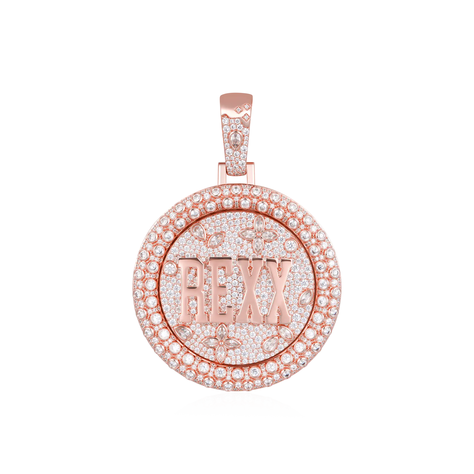 Custom Rotating Disc Pendant - 51mm