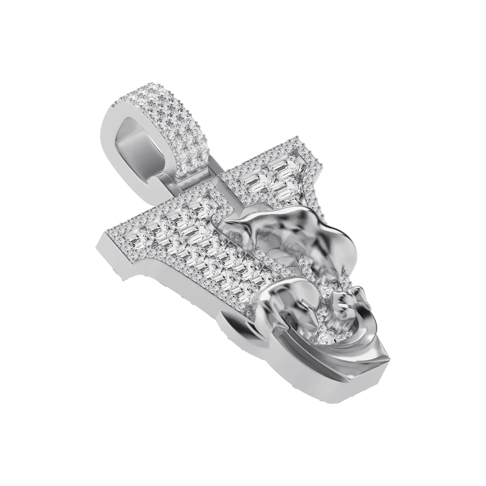 Custom Wave Font Pendant