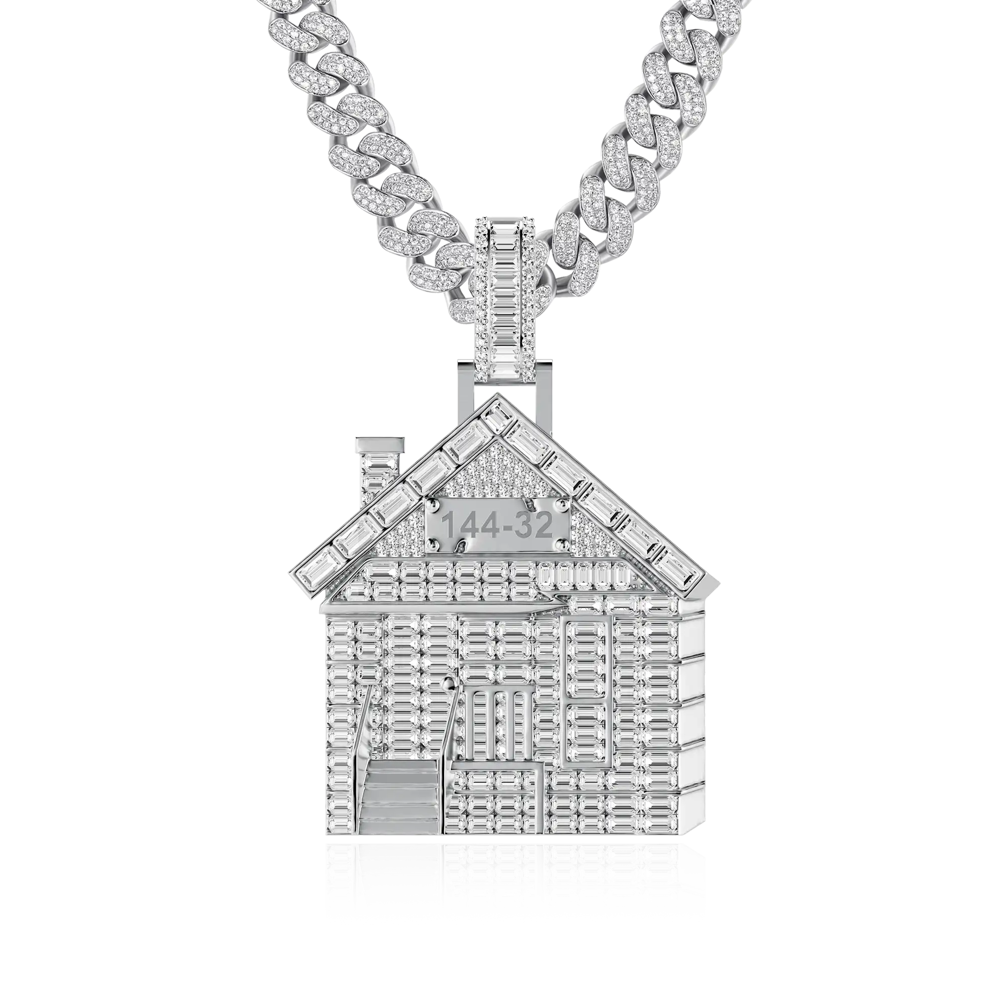 Custom House Photo Pendant