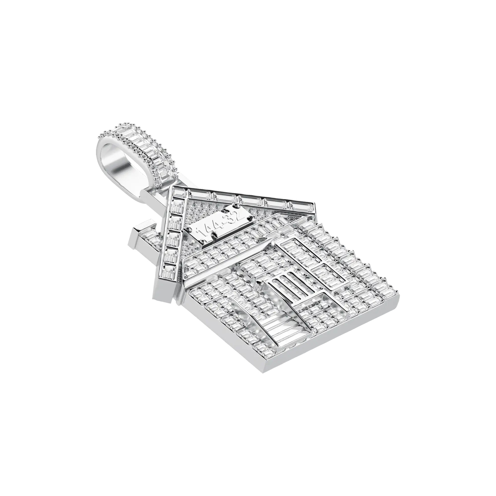 Custom House Photo Pendant