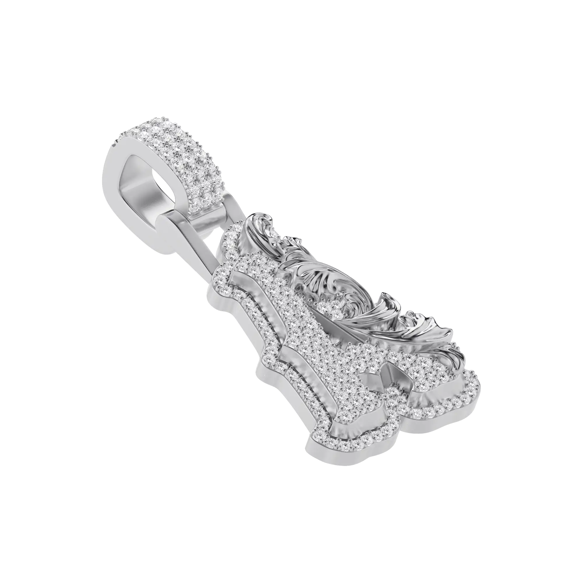 Custom Scroll Script Pendant