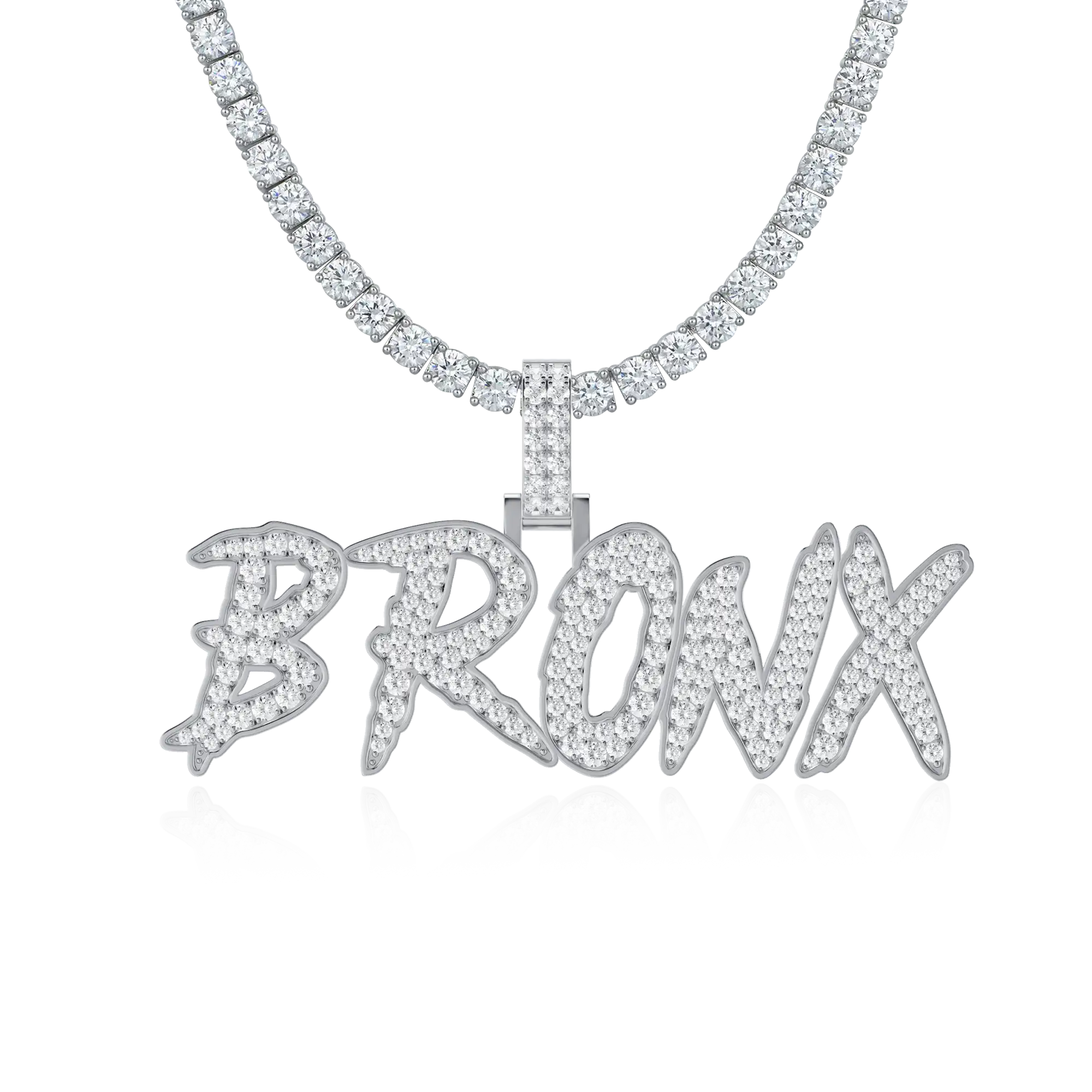 Custom Coke Boys Font Name Pendant