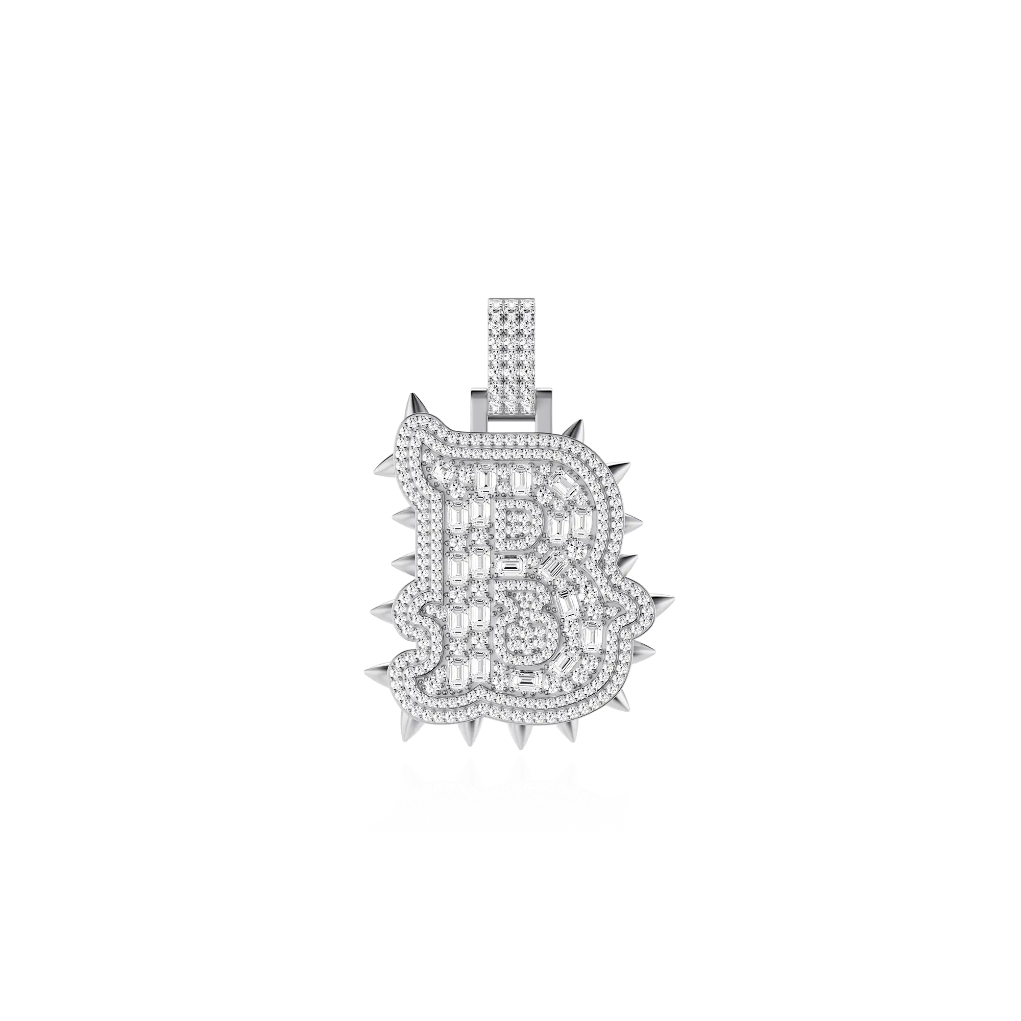 Custom Willow Nail Font Pendant