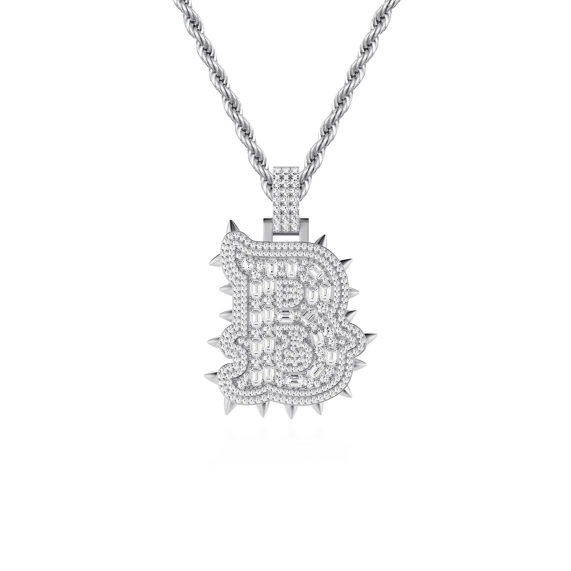 Custom Willow Nail Font Pendant