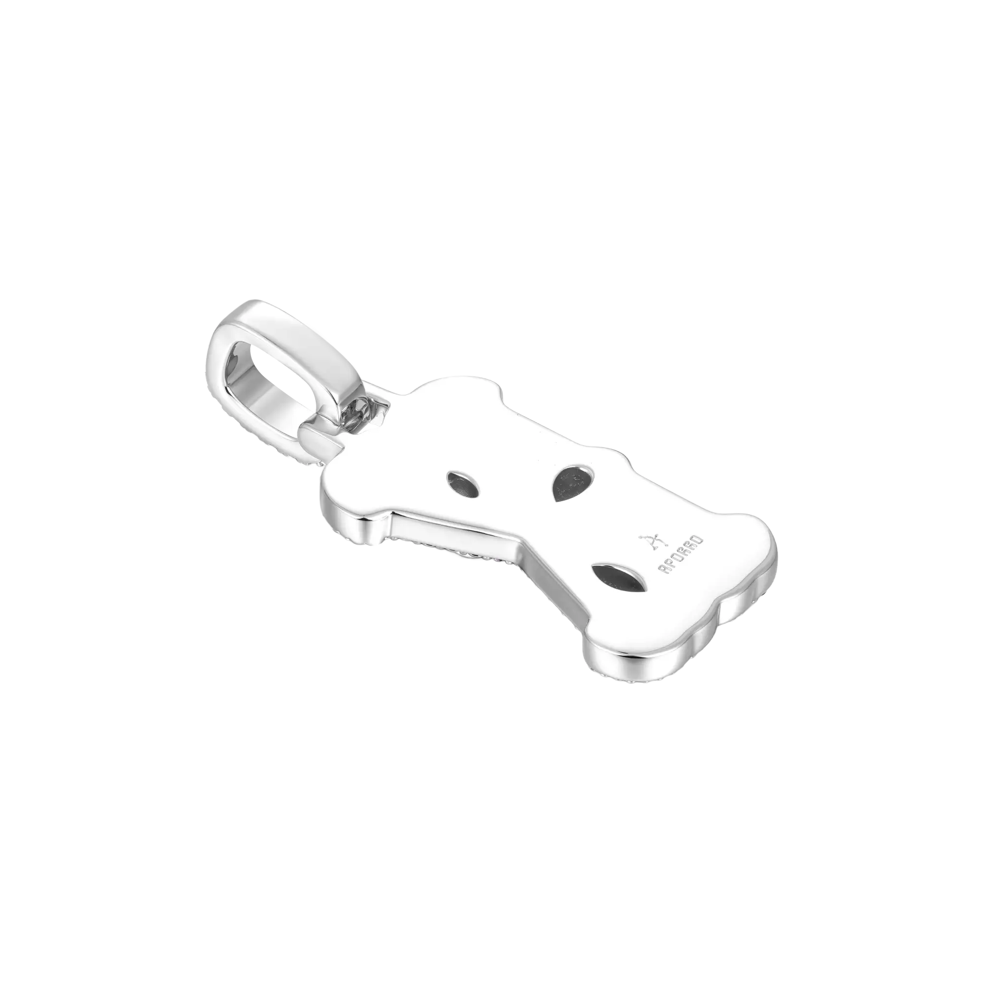 Custom Bone Font Pendant