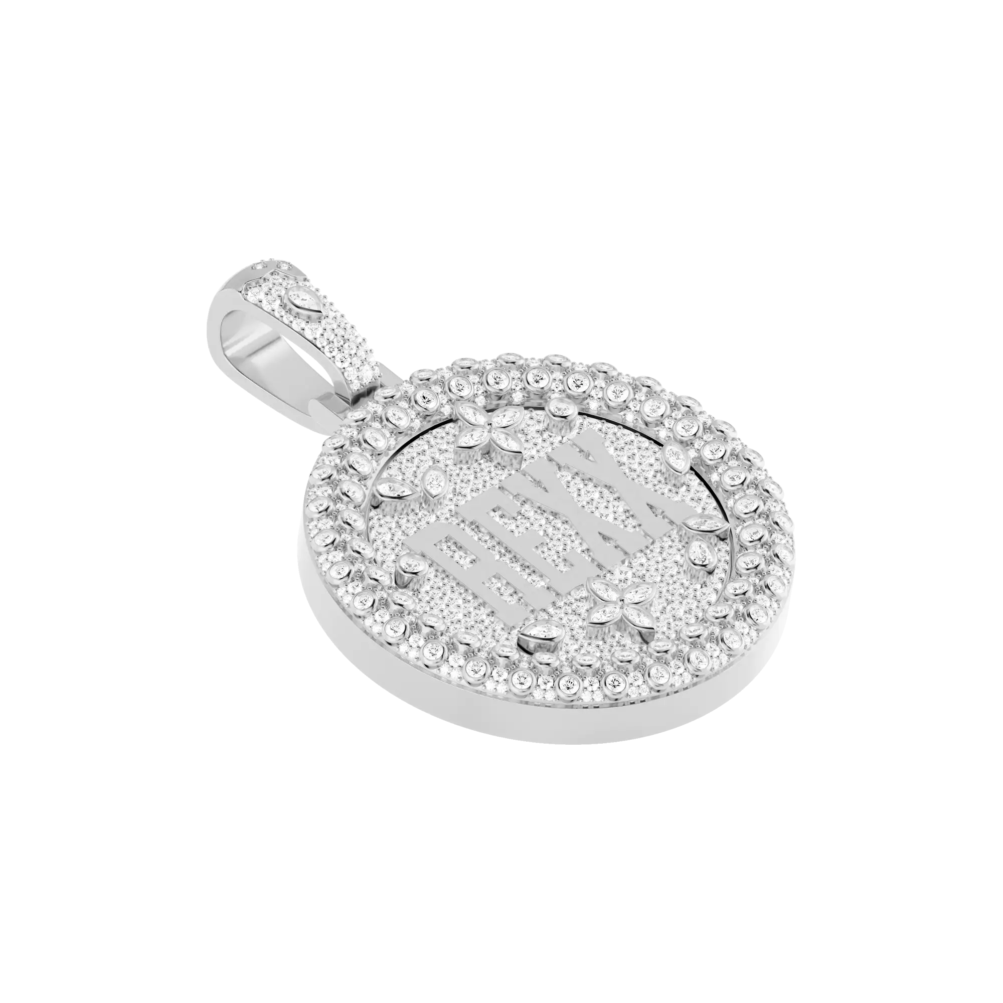 Custom Rotating Disc Pendant-38mm