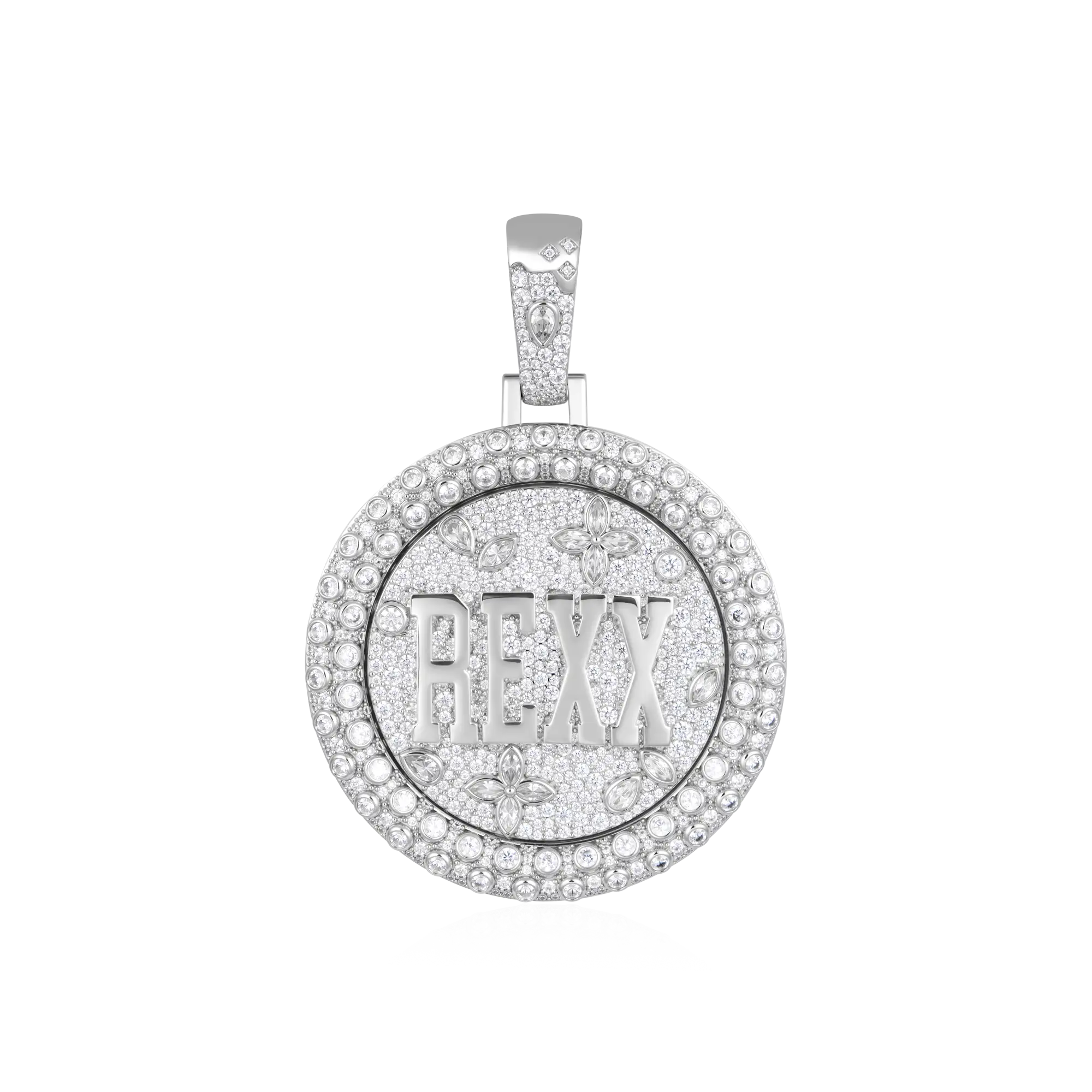 Custom Rotating Disc Pendant - 51mm