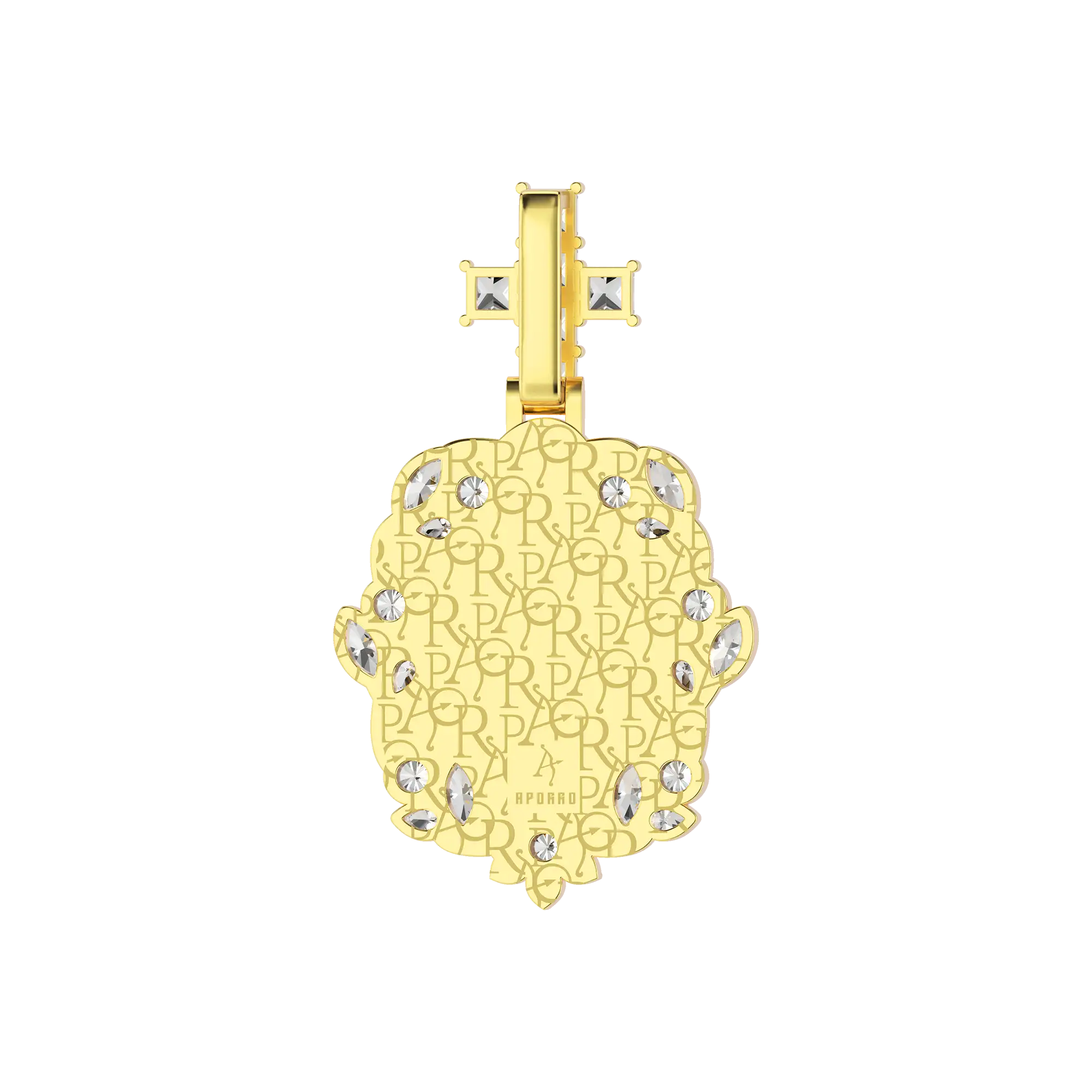 Custom Vine-wrapped Picture Frame Pendant