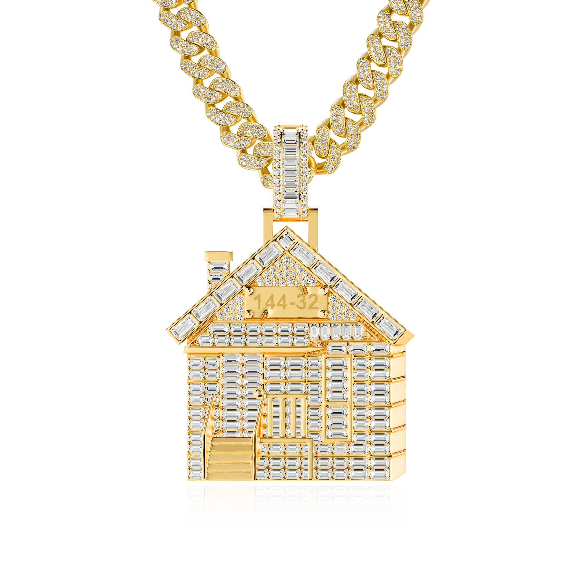 Custom House Photo Pendant