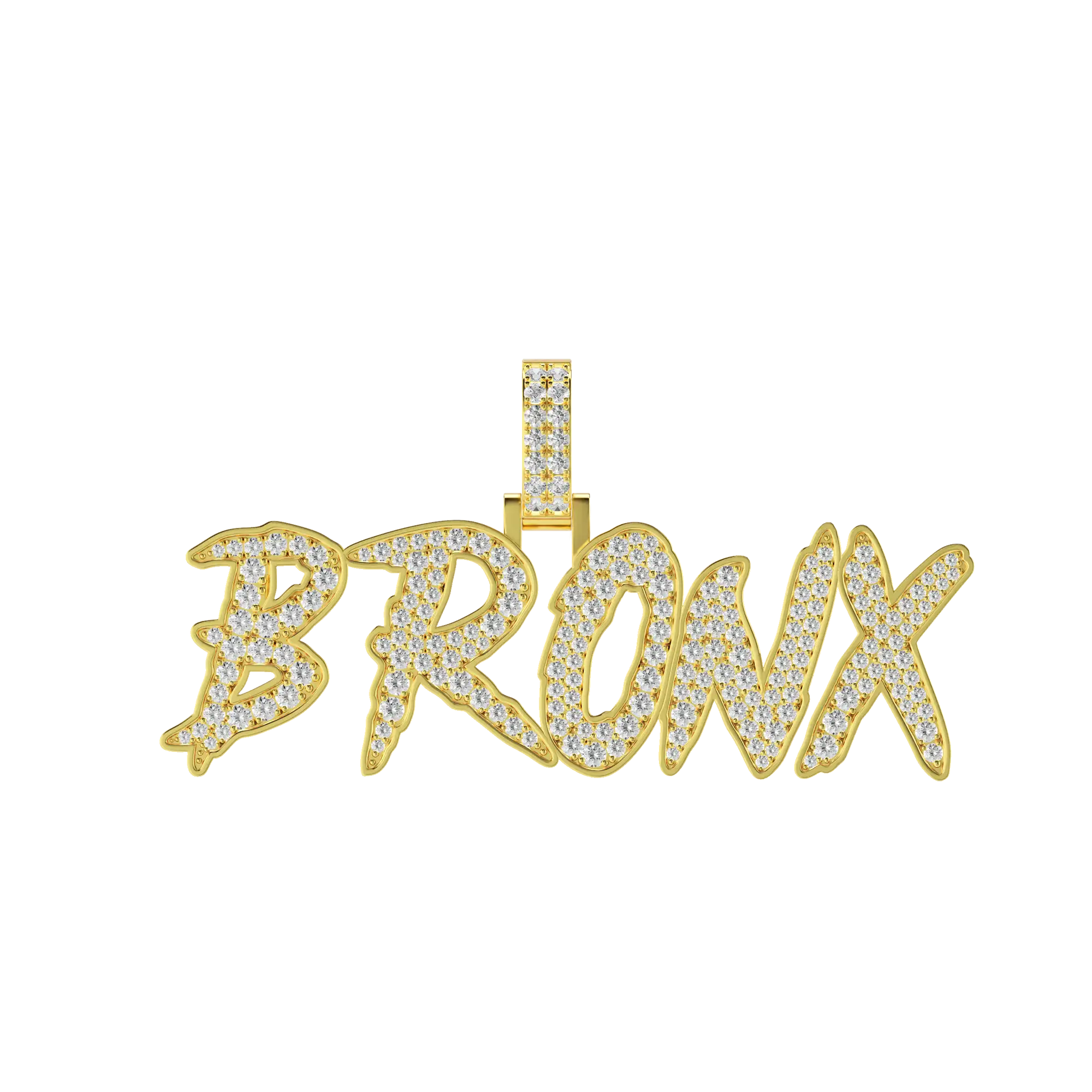 Custom Coke Boys Font Name Pendant