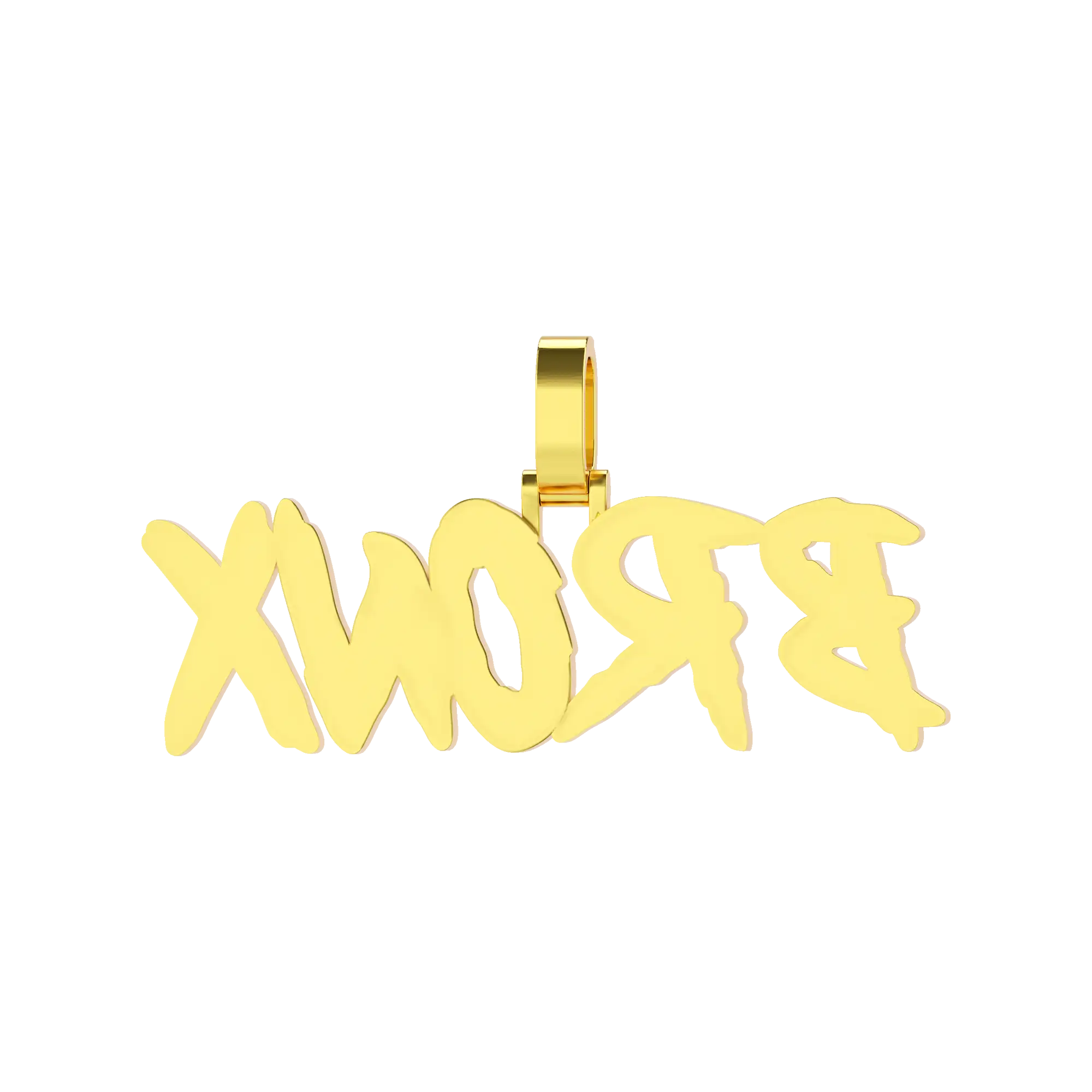 Custom Coke Boys Font Name Pendant
