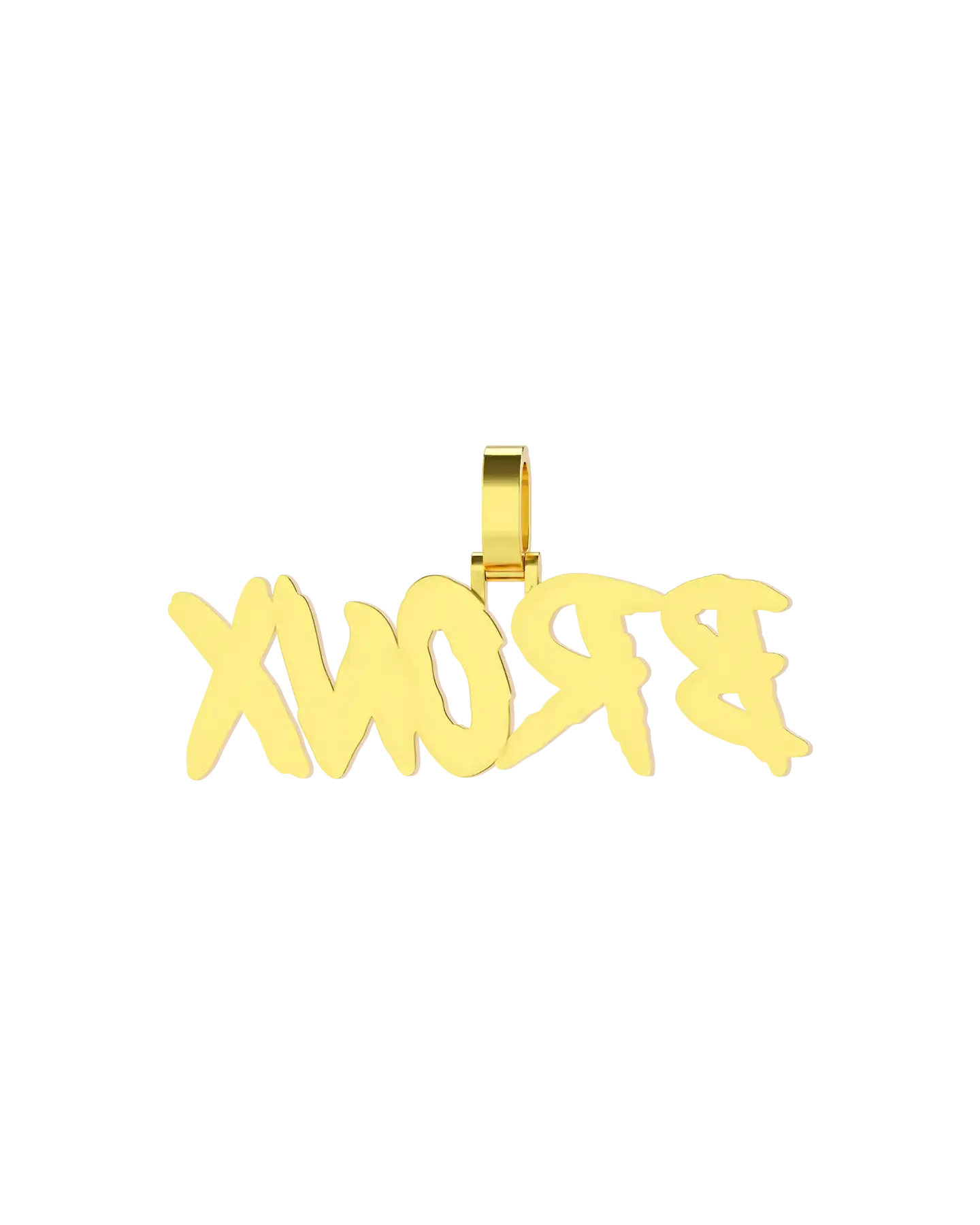 Custom Coke Boys Font Name Pendant