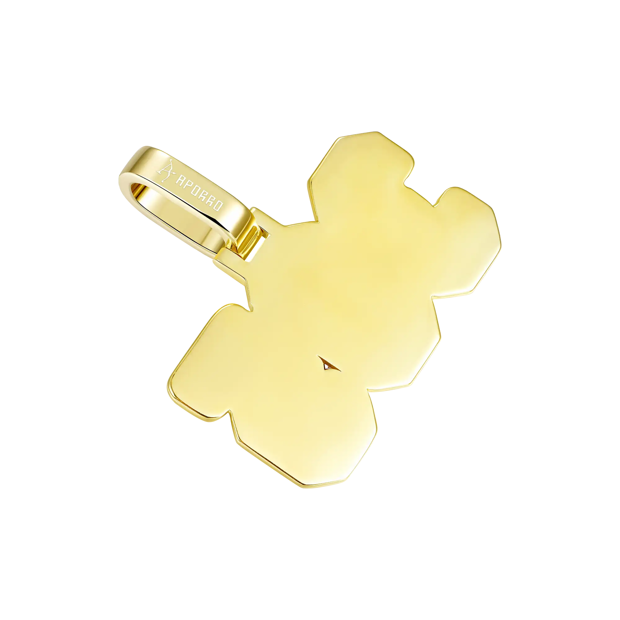 Custom Moissanite University Font Letter/Number Name Pendant