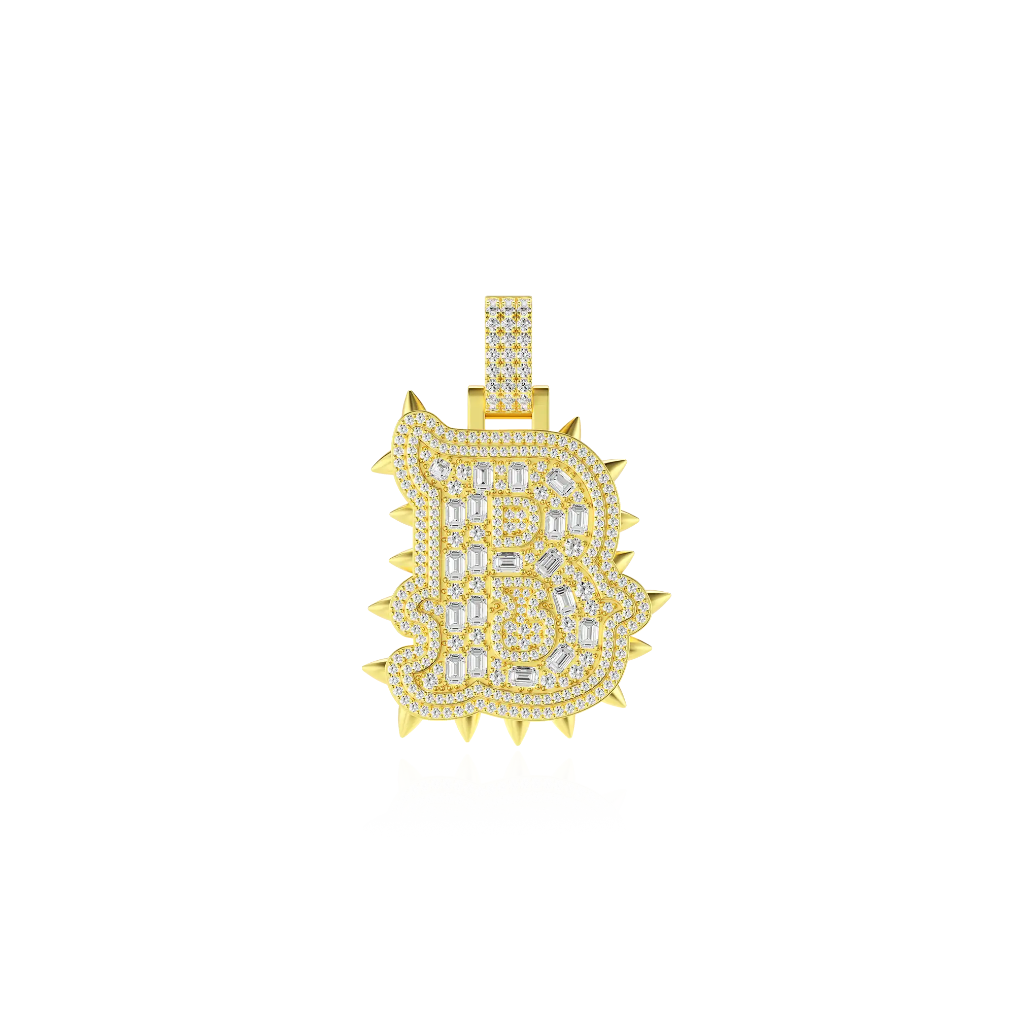 Custom Willow Nail Font Pendant