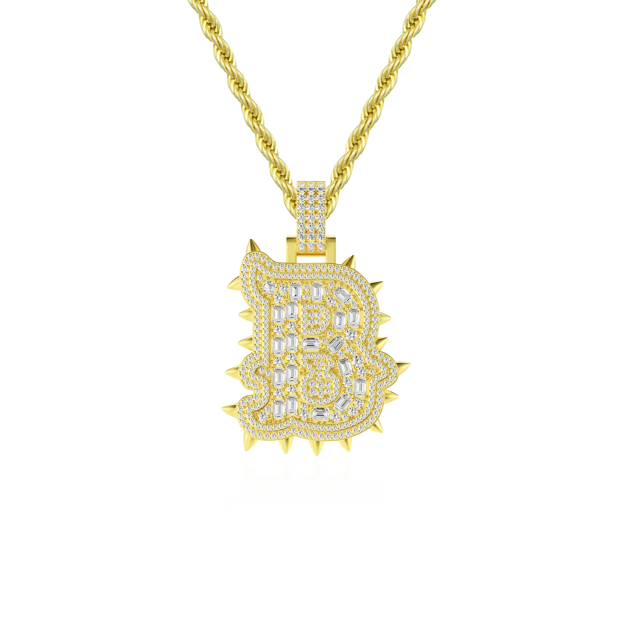 Custom Willow Nail Font Pendant