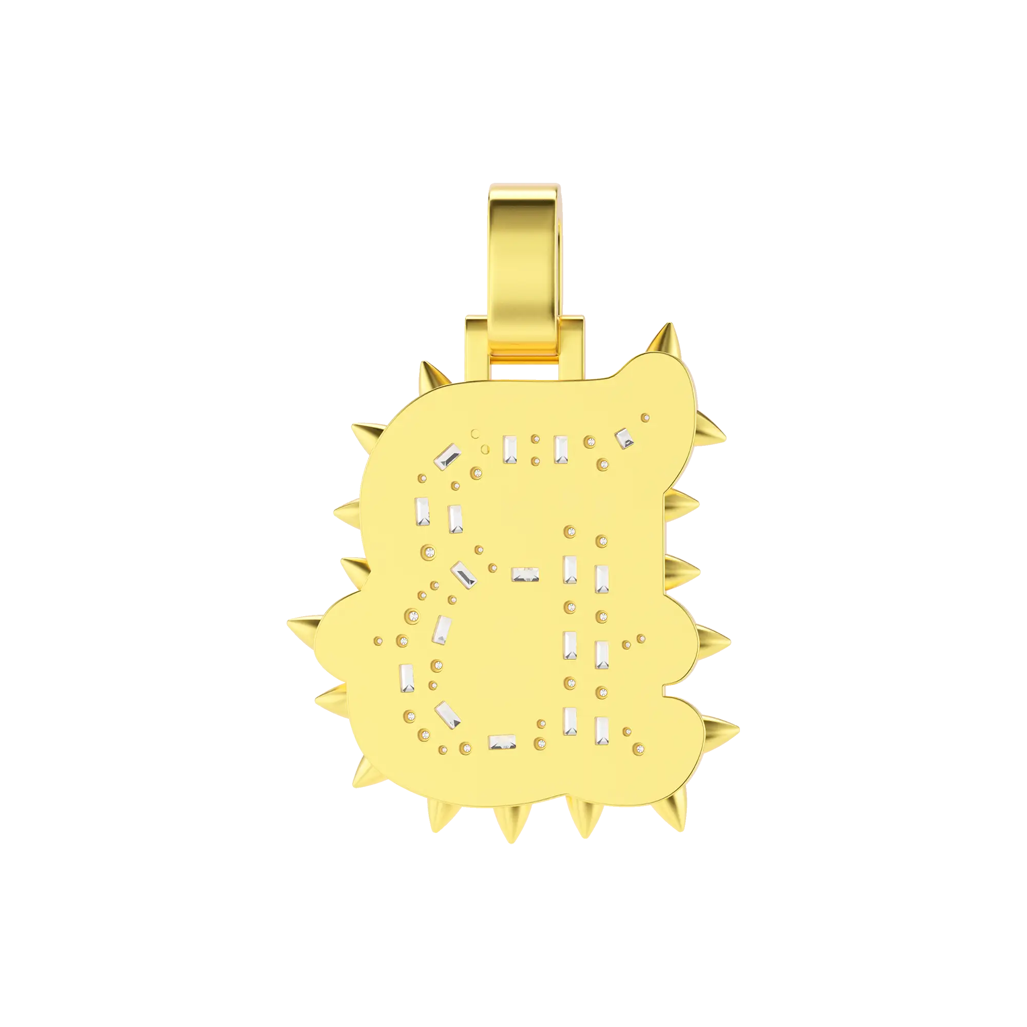 Custom Willow Nail Font Pendant