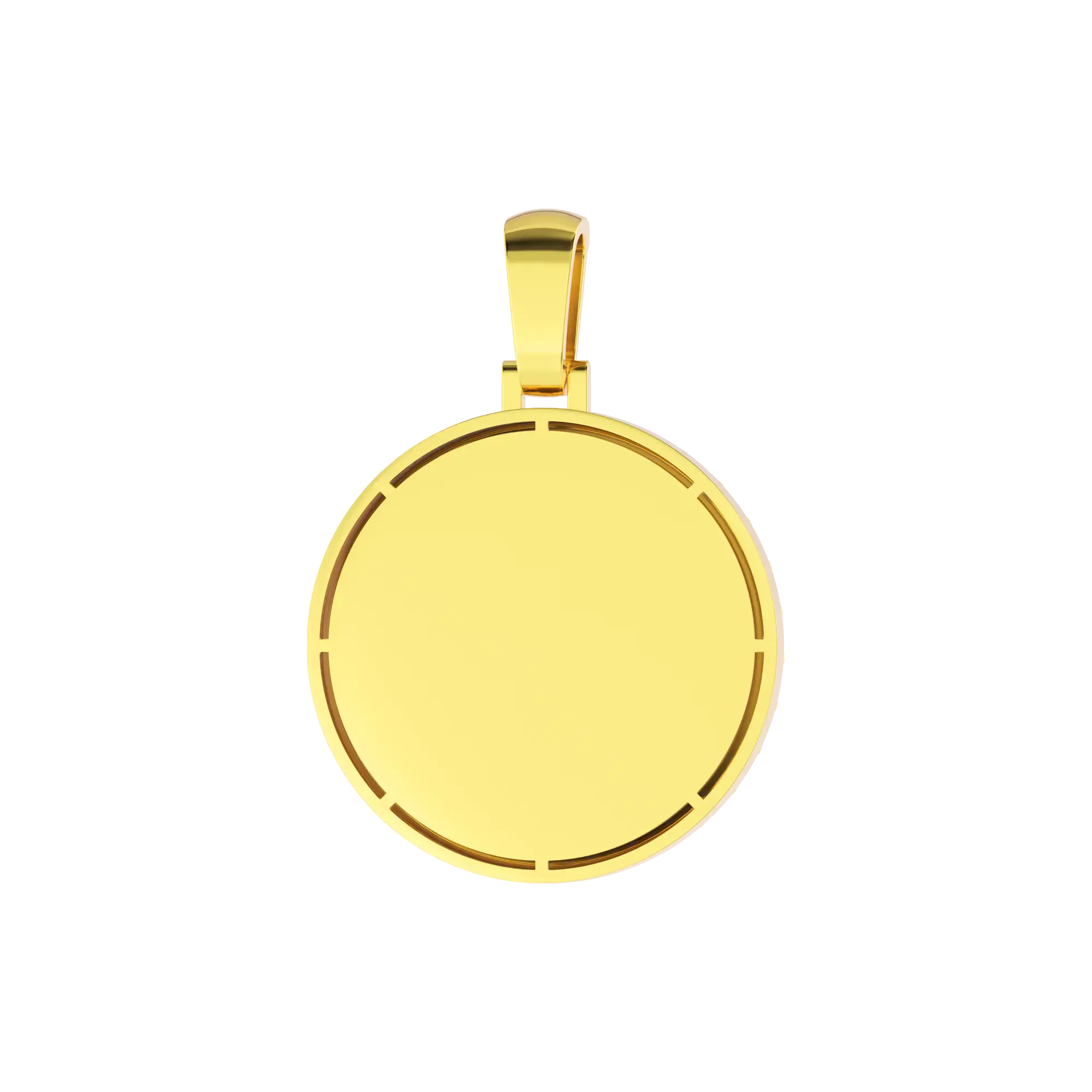 Custom Rotating Disc Pendant - 51mm