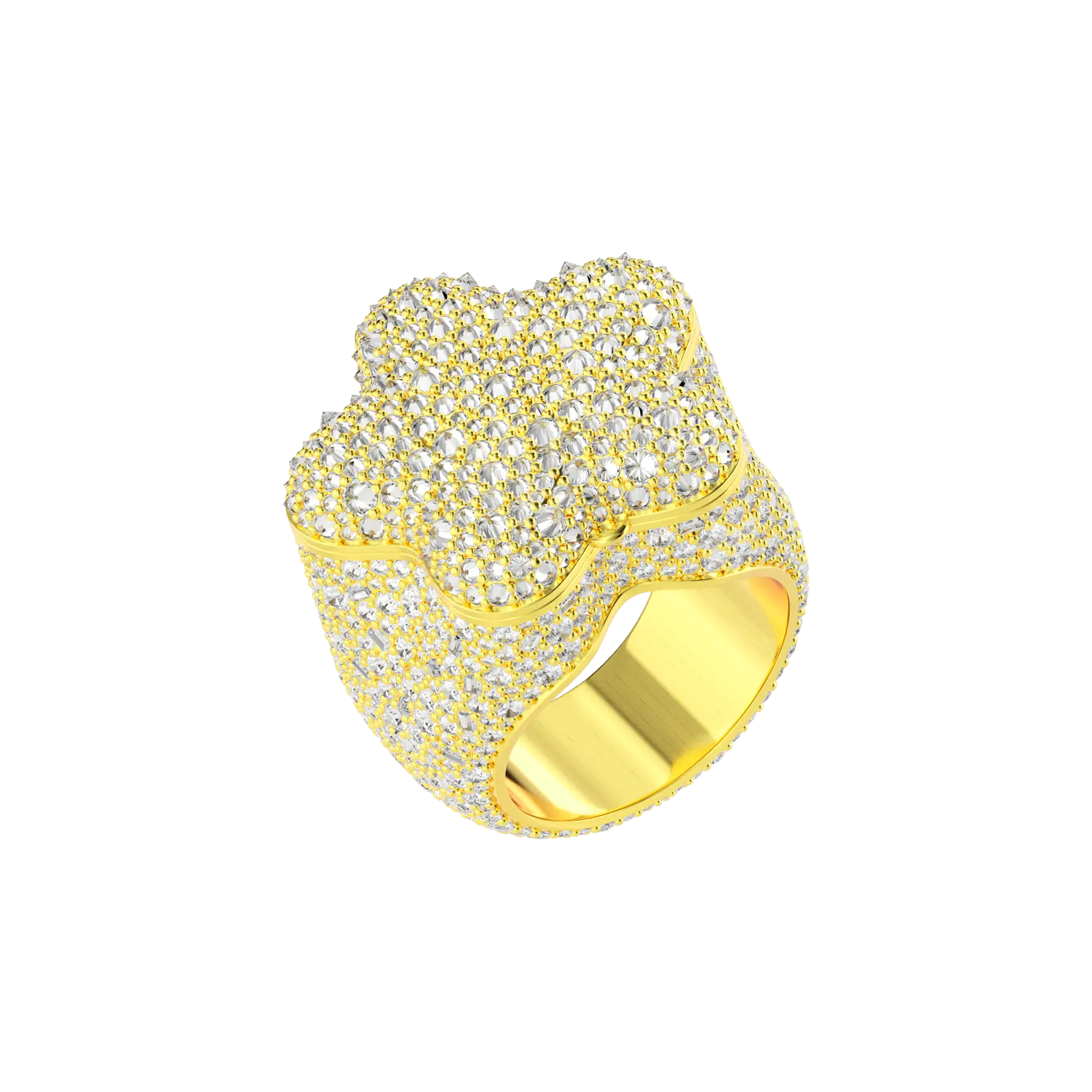 Custom “Star” Flip Photo Ring