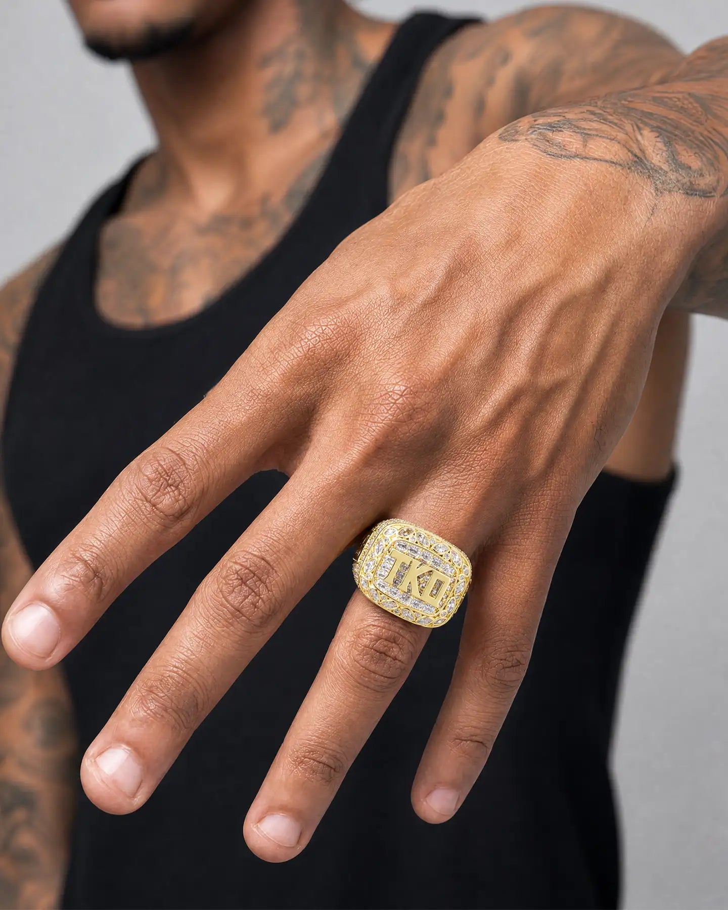 Legendary Bezel-Set Championship Ring