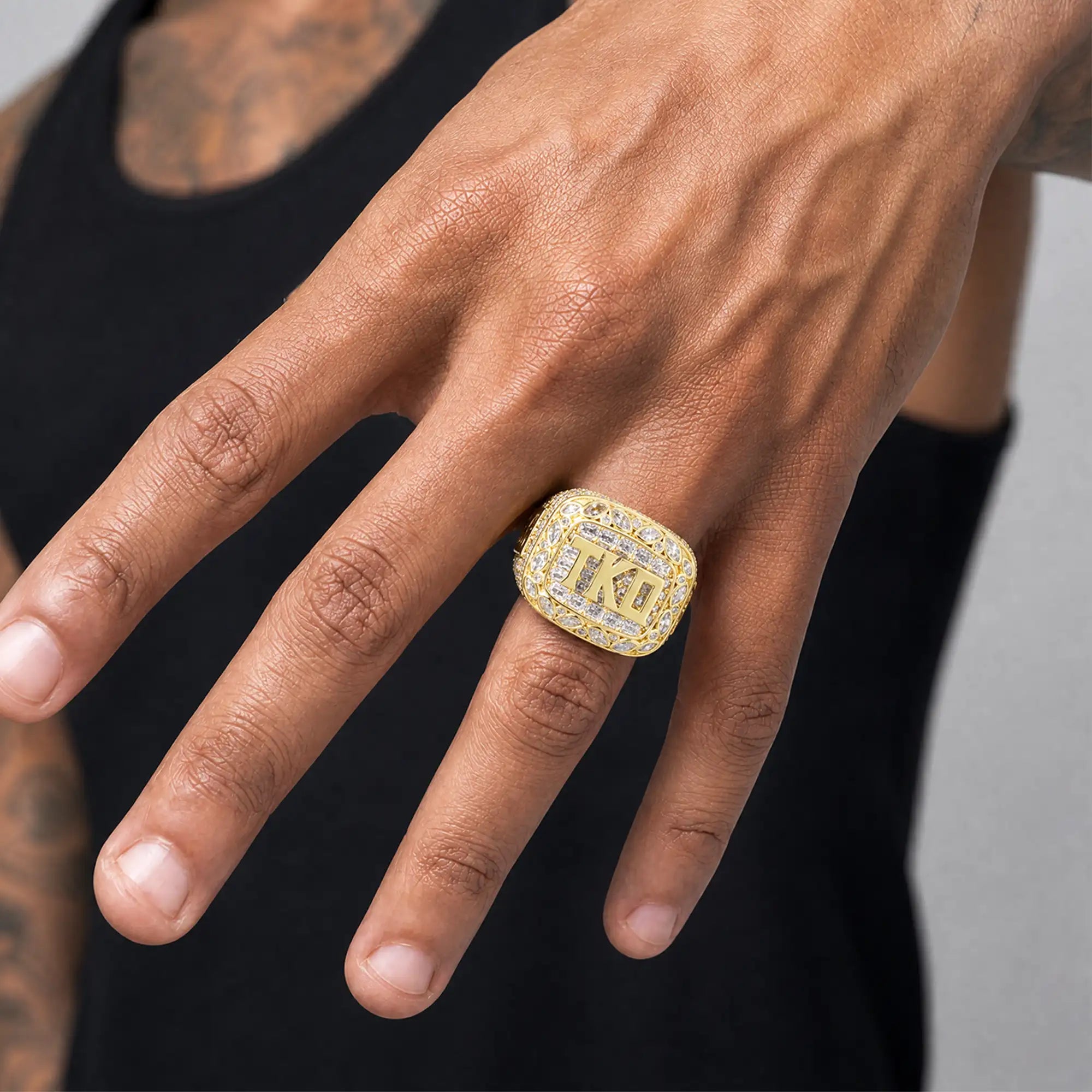 Legendary Bezel-Set Championship Ring