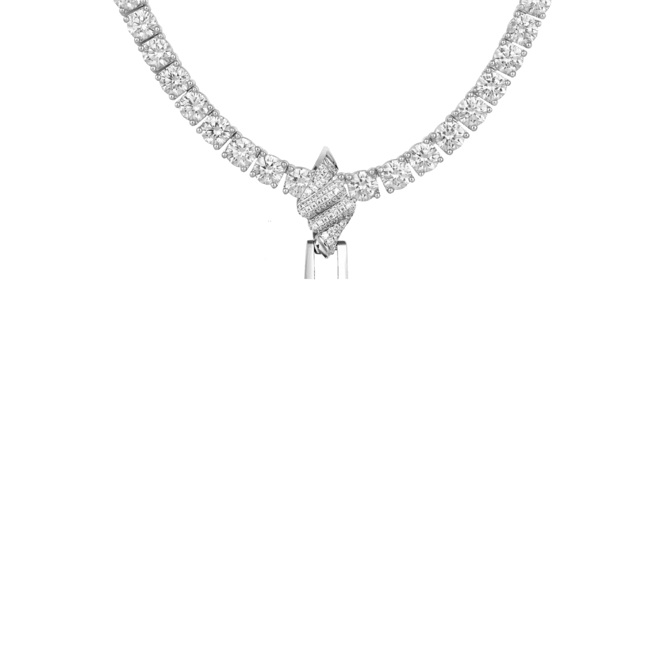5mm Bail-Custom Rotating Double Sided Moissanite Thorns Photo Necklace Pendant