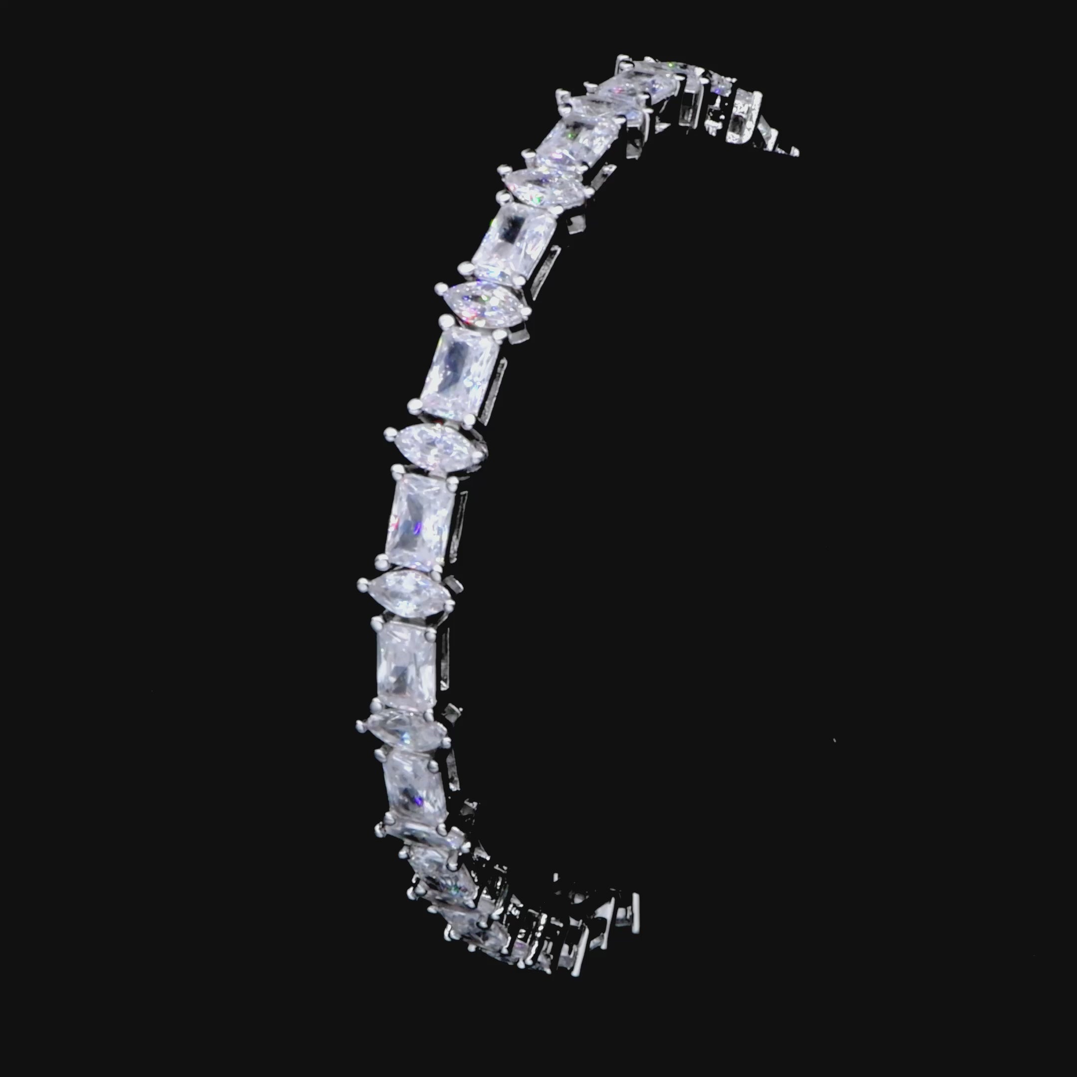 Women's Refined Luster Tennis Bracelet - 6mm