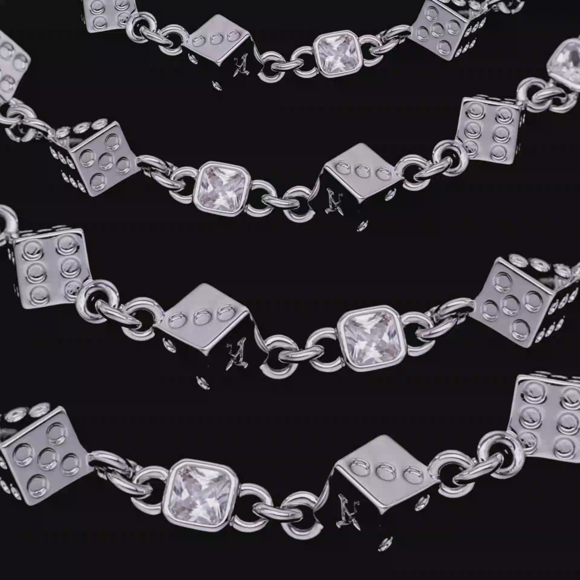 Women's Icon Dice Bracelet - 8mm