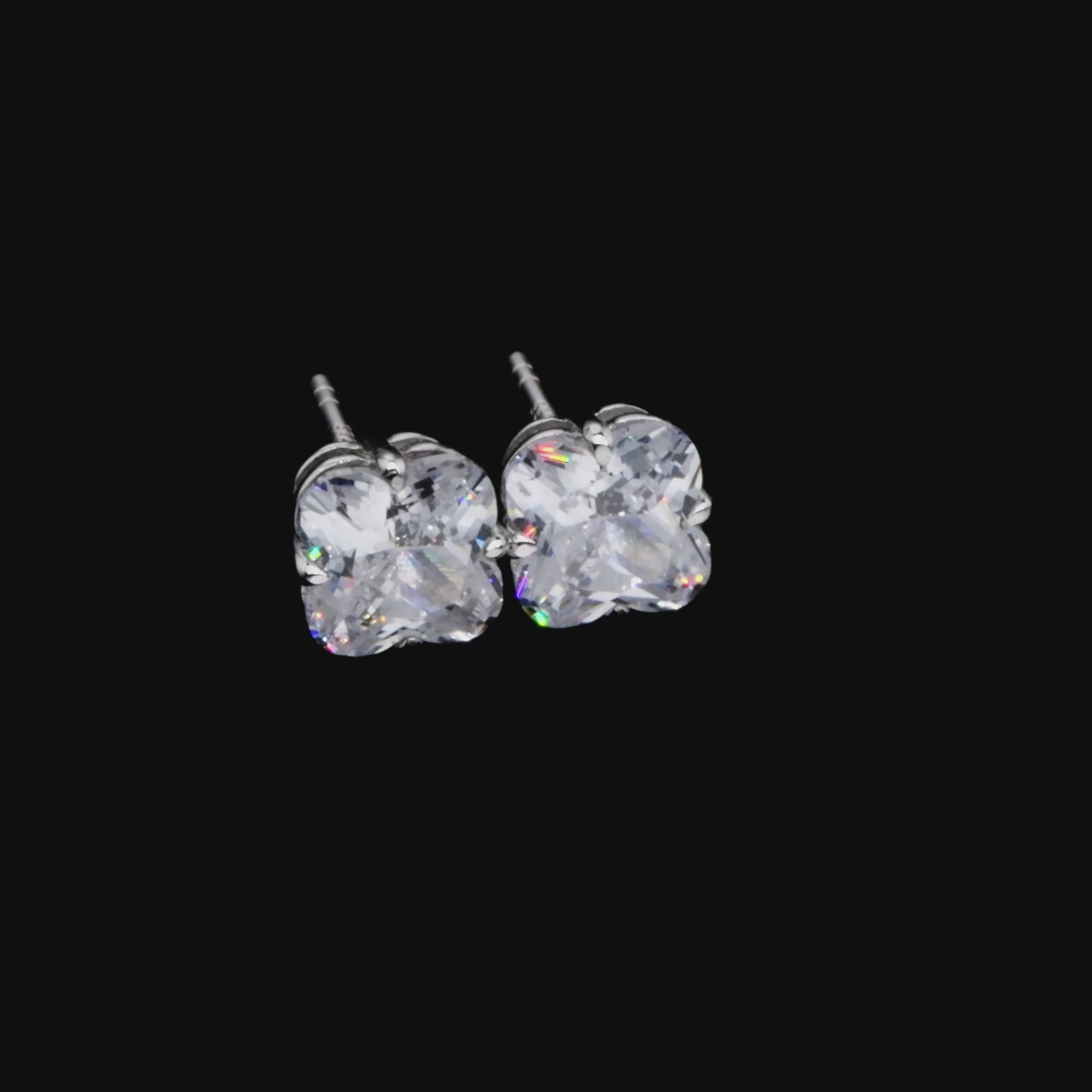 Blossom Cut Stud Earrings