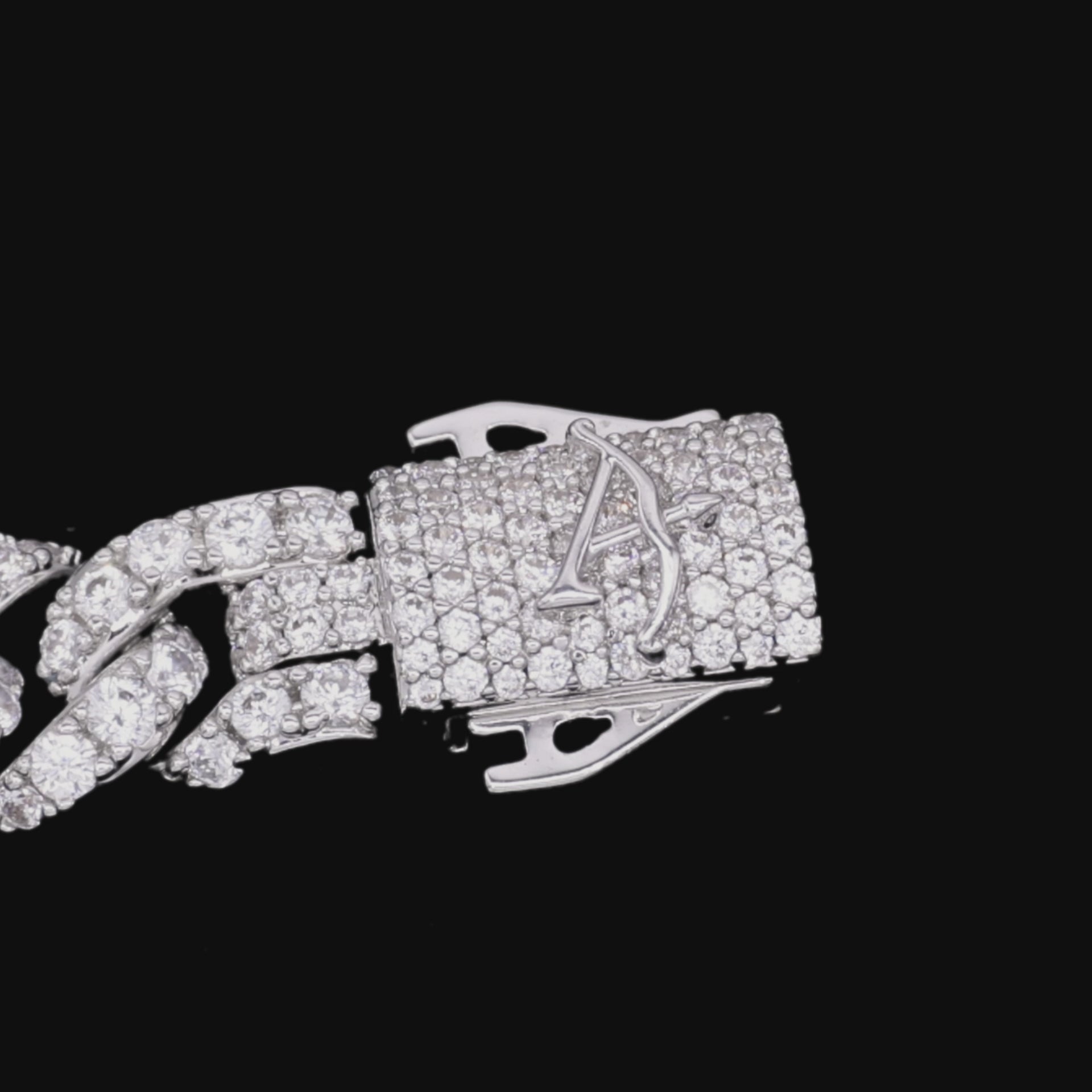 Micro Round Cut Cuban Link Chain - 8mm
