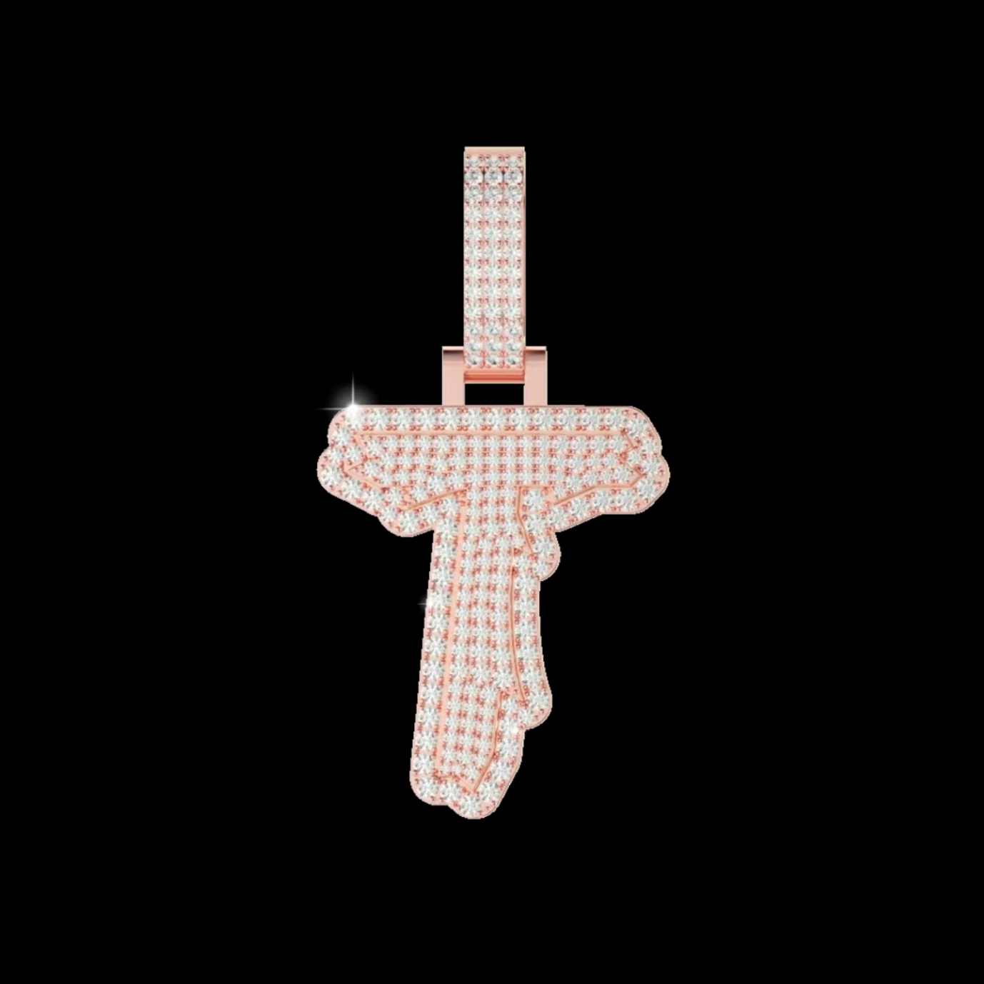 Custom Thorns Font Pendant