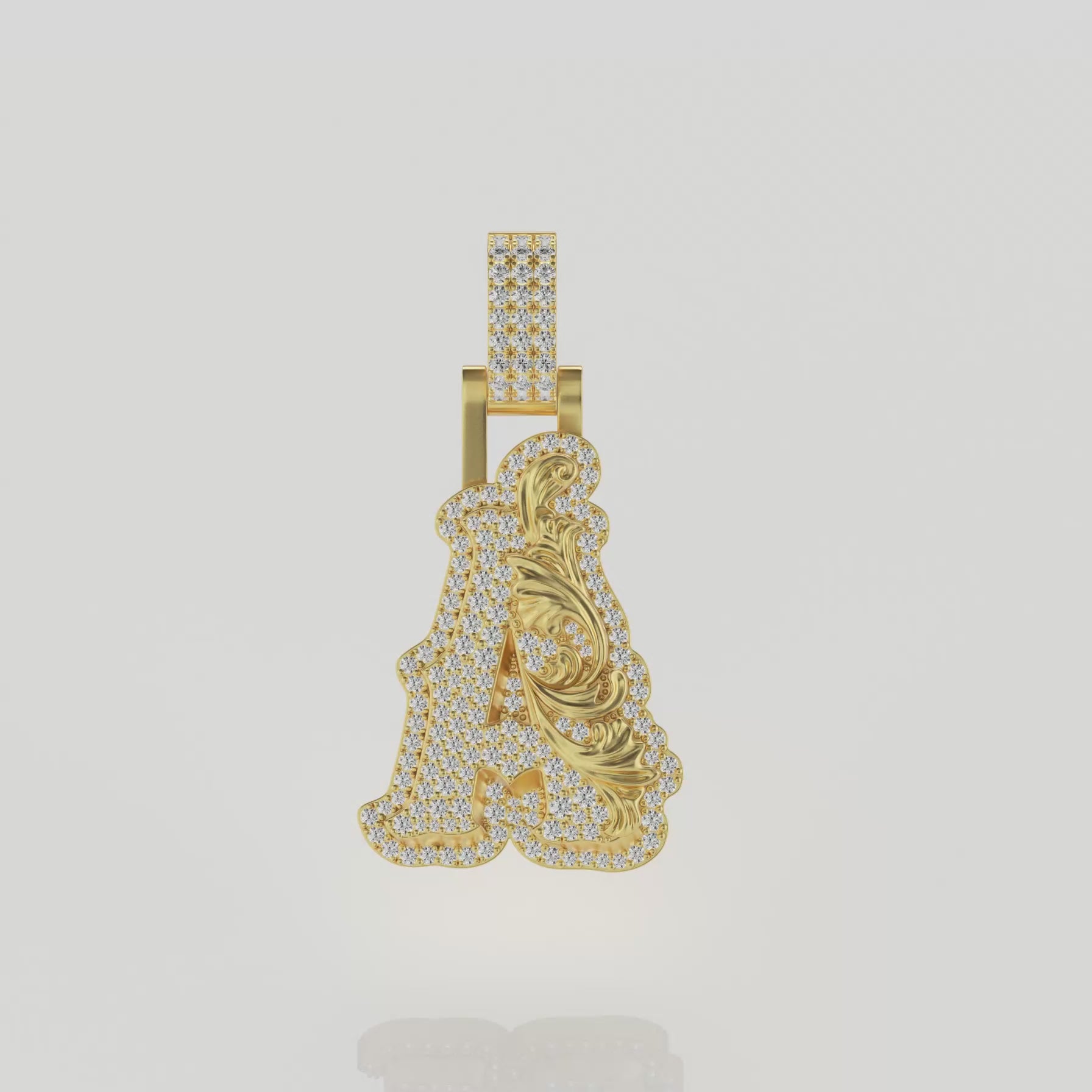 Custom Scroll Script Pendant
