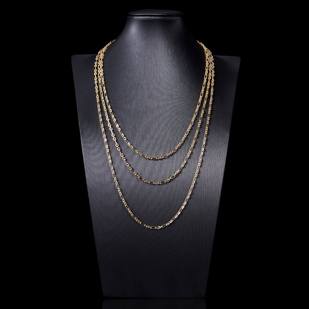 Round & Oval Link Chain - 3mm