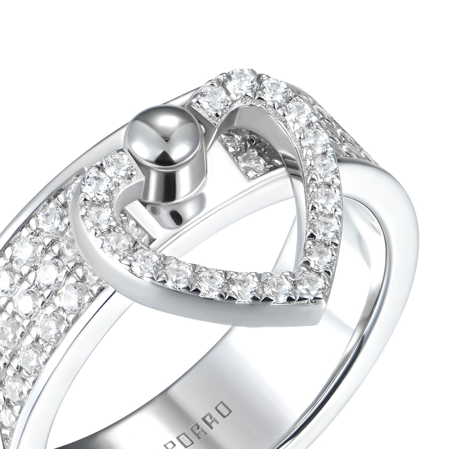 "I Do" Buckle Ring