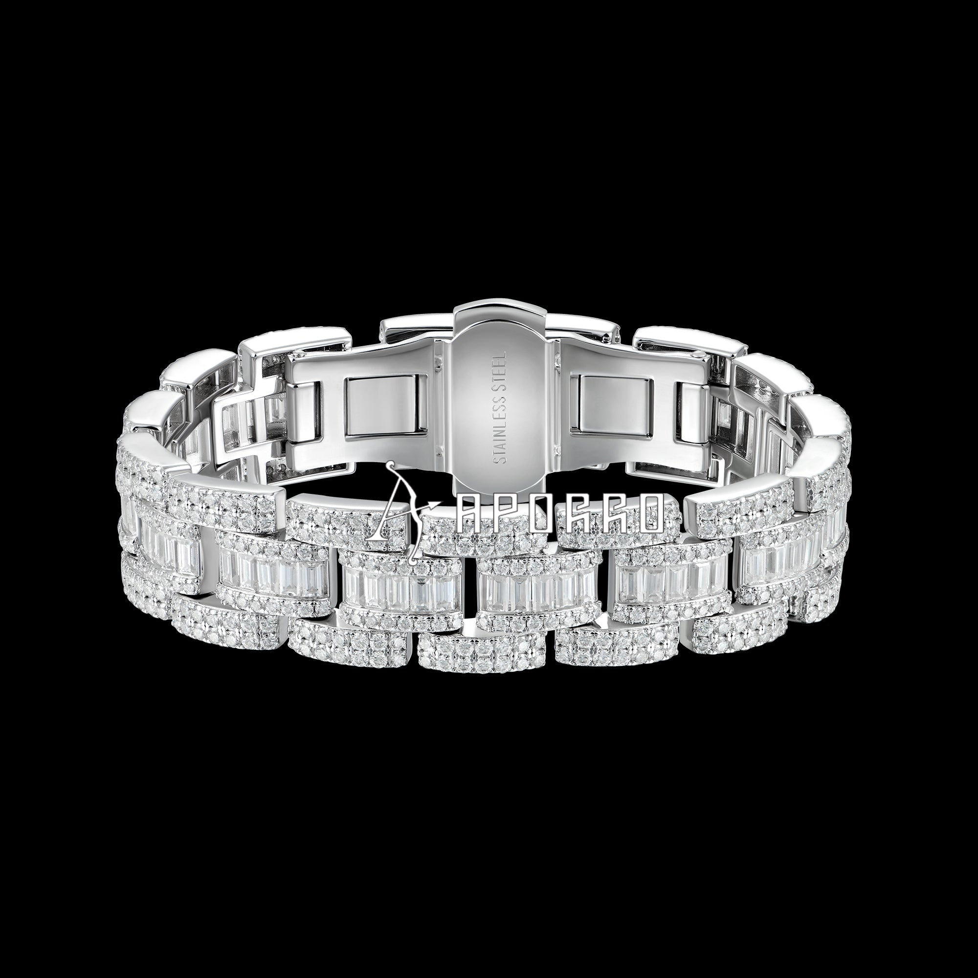 APORRO Premium 15mm 7inches Custom Watch style Bracelet