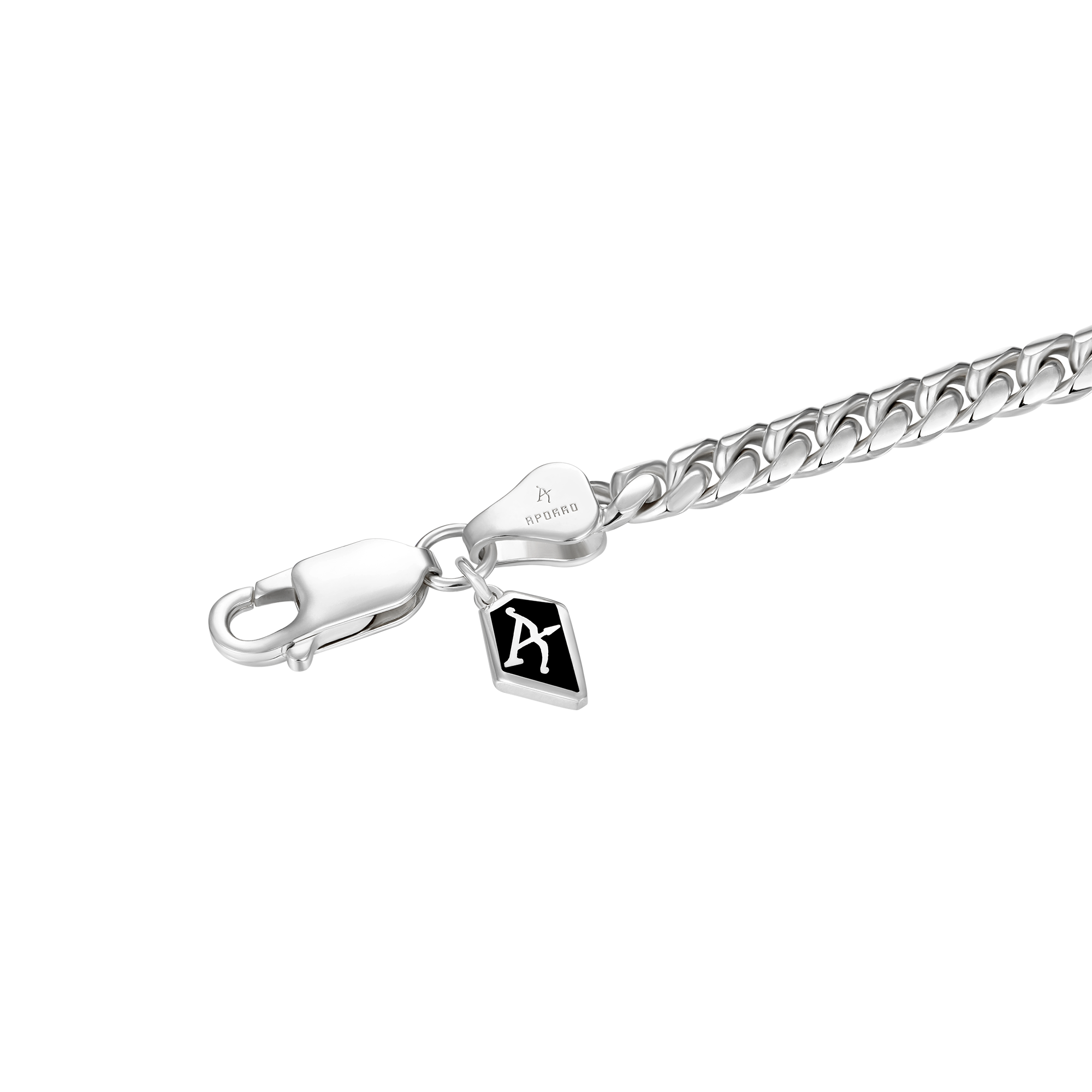Custom 14k Gold Moissanite Old English Name Necklace - 5mm