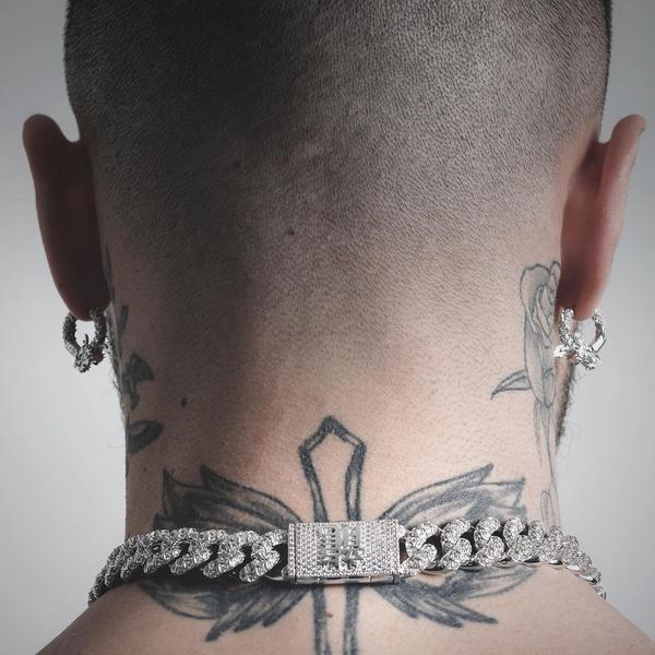 WONG Dragon Box Clasp Cuban Chain - 15mm