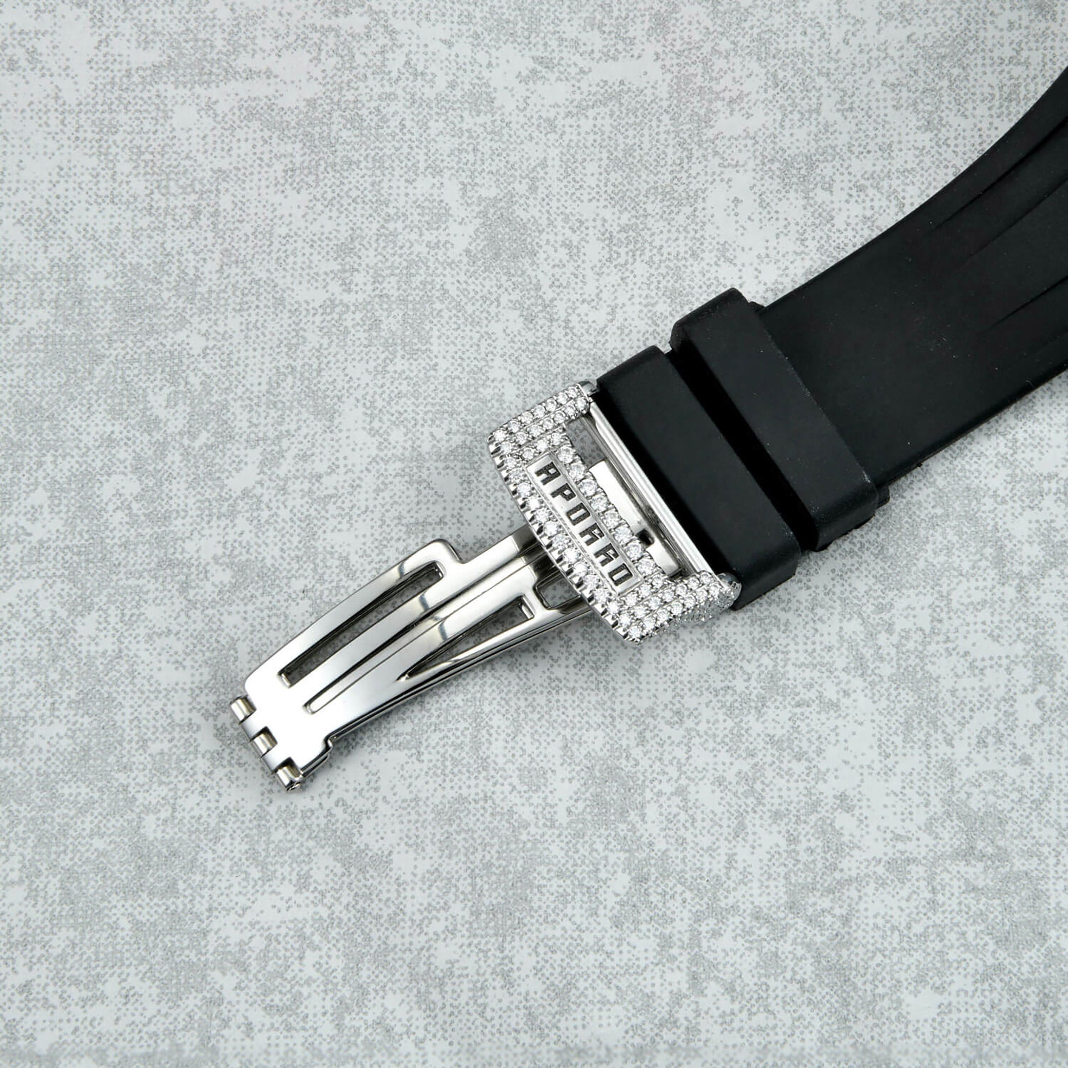 Men's Stainless Steel Analog Quartz Watch with Whtie Dial