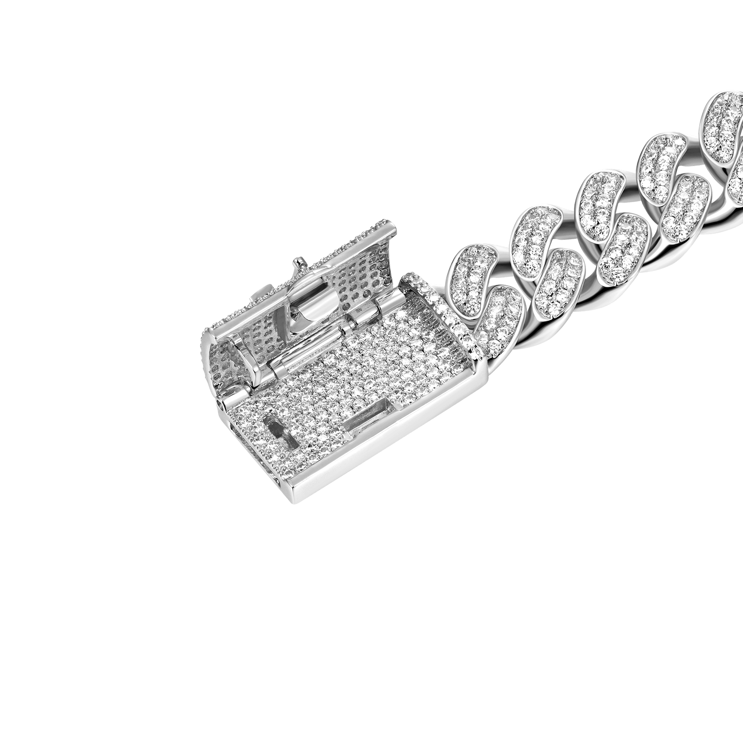 Iced Cuban Anklet - 12mm