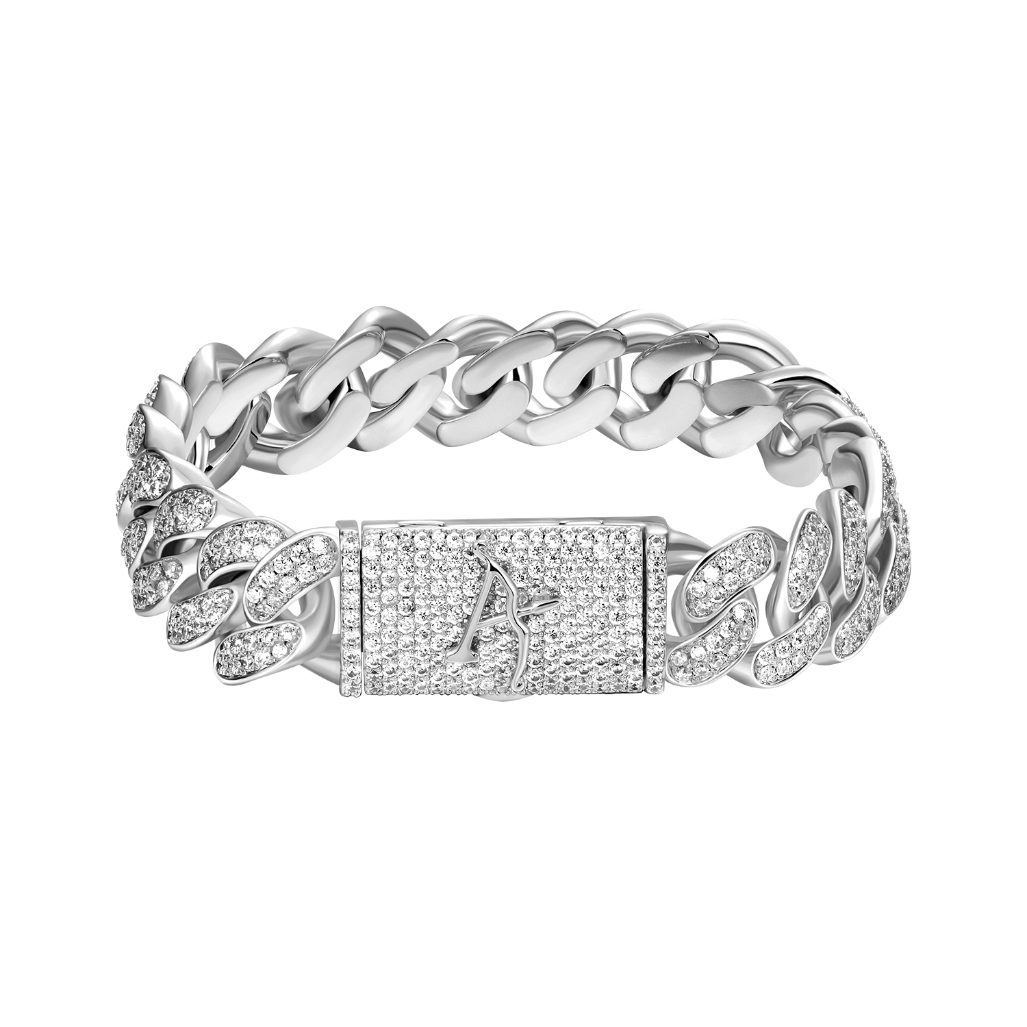 Women's Aporro A® Cuban Link Bracelet - 12mm (Only Ship to the US)