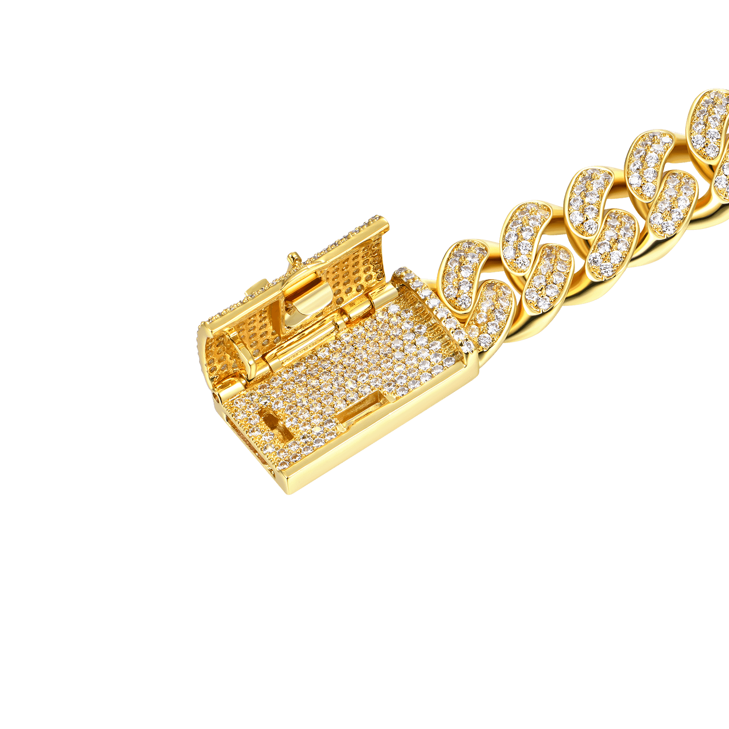 Iced Cuban Anklet - 12mm