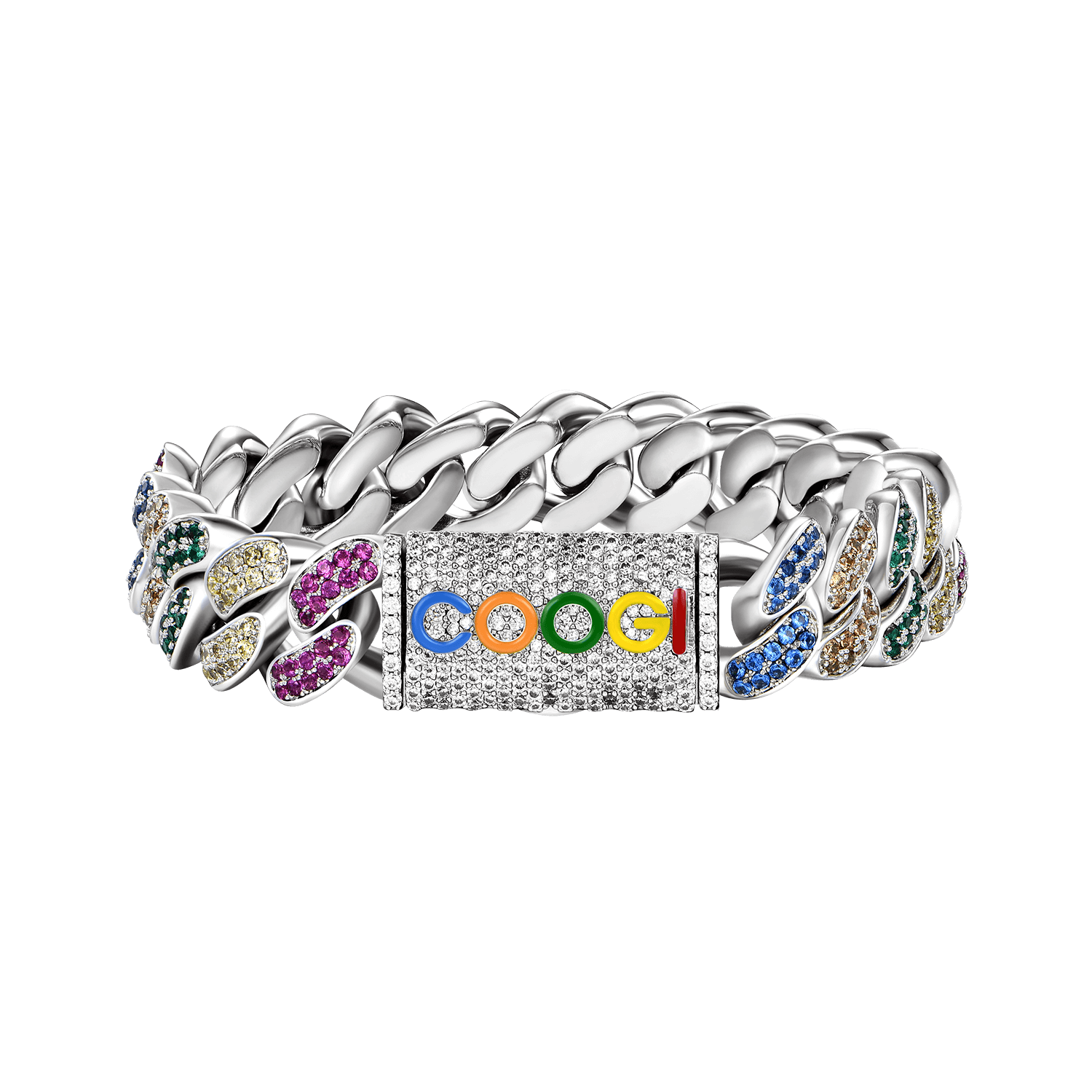 APORRO X COOGI Beating Cuban Bracelet - 12mm