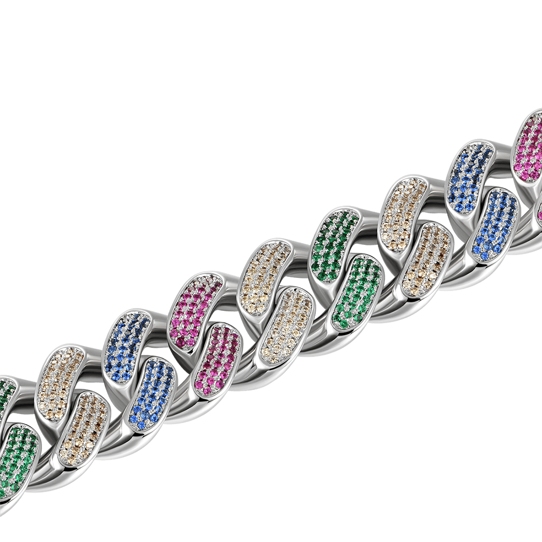 APORRO X COOGI Beating Cuban Bracelet - 19mm