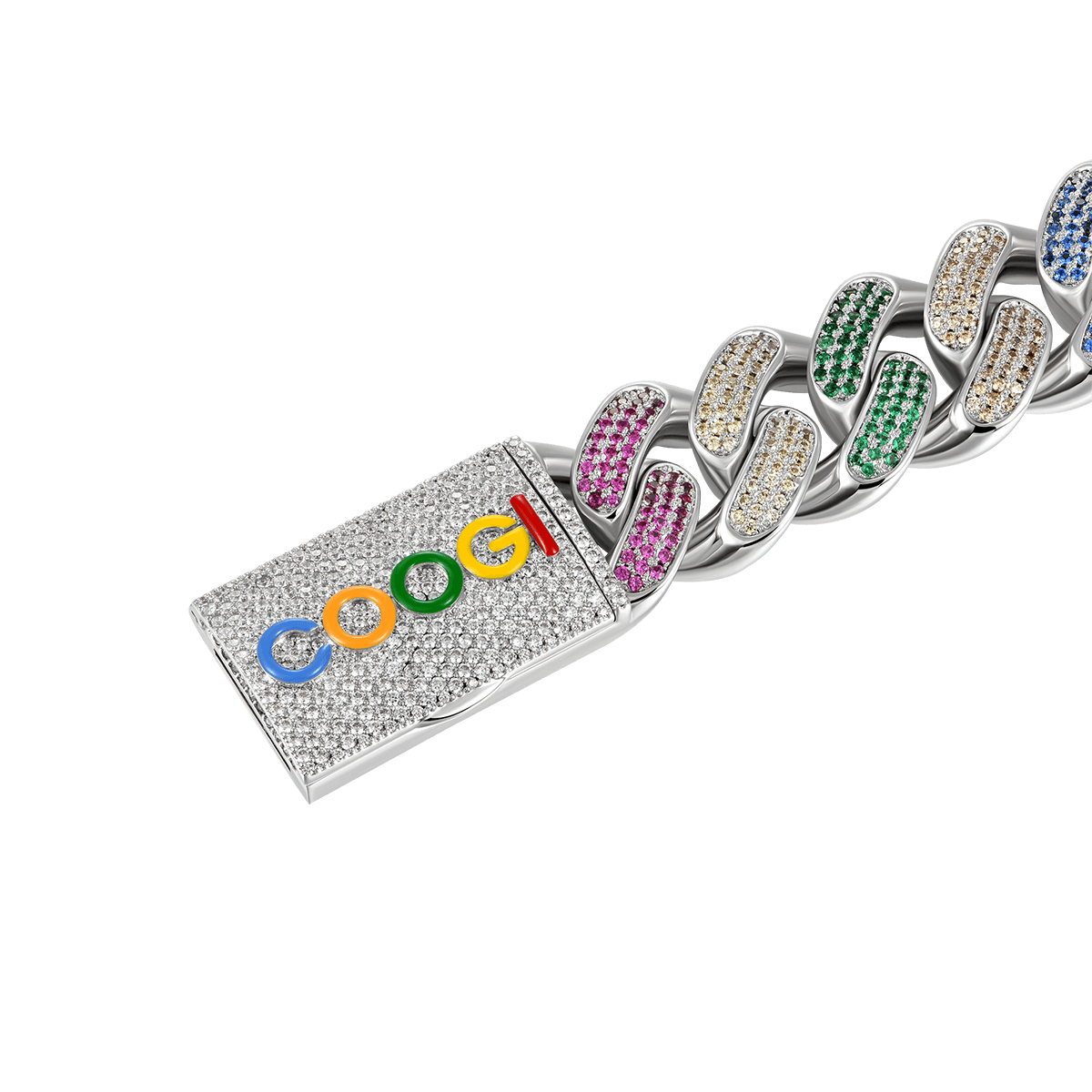 APORRO X COOGI Beating Cuban Bracelet - 19mm