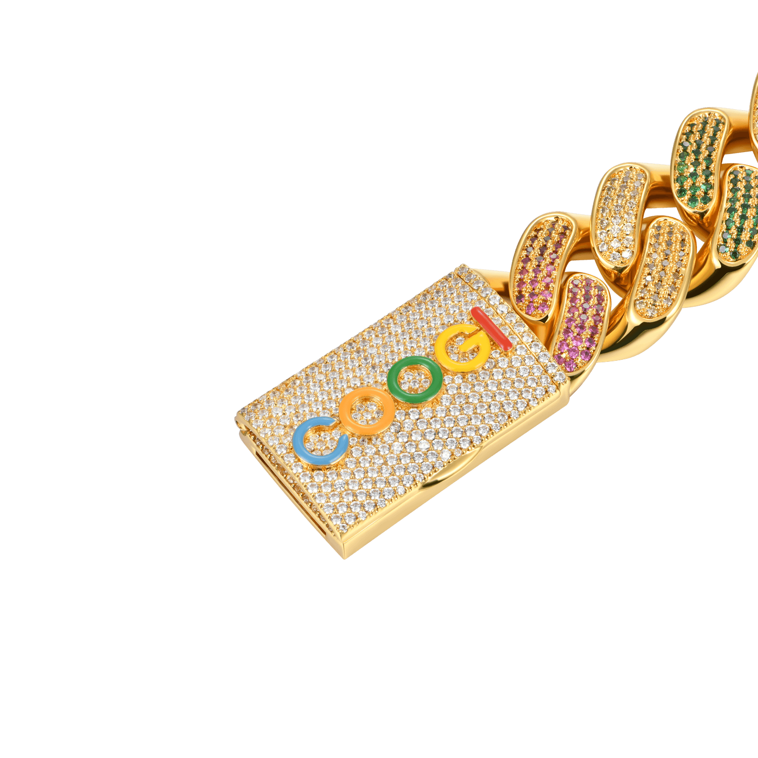APORRO X COOGI Beating Cuban Bracelet - 19mm