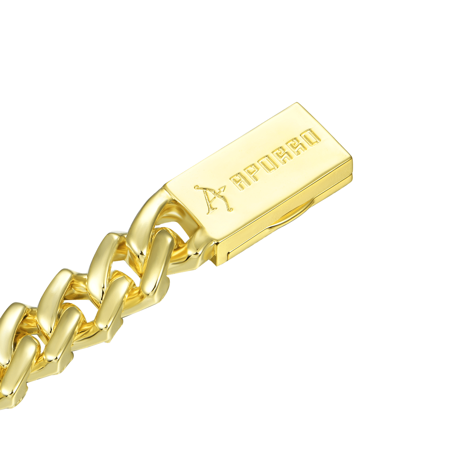 Women's Emerald Cut Prong Cuban Link Bracelet - 12mm