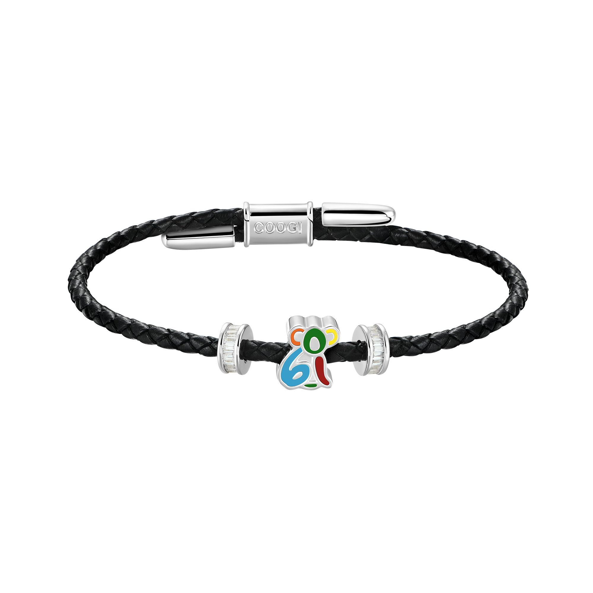 APORRO X COOGI Koala Adjustable Leather Bracelet - 3mm
